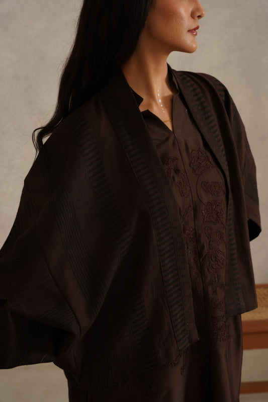 Hope Unisex Robe - Brown