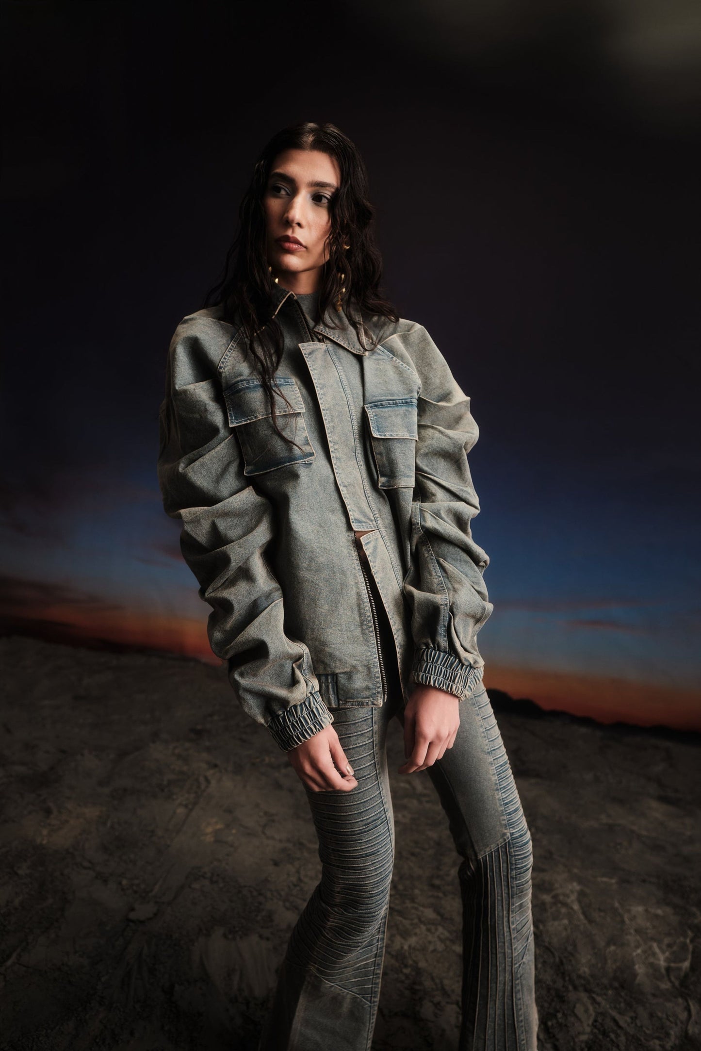 vintage warrior bomber jacket
