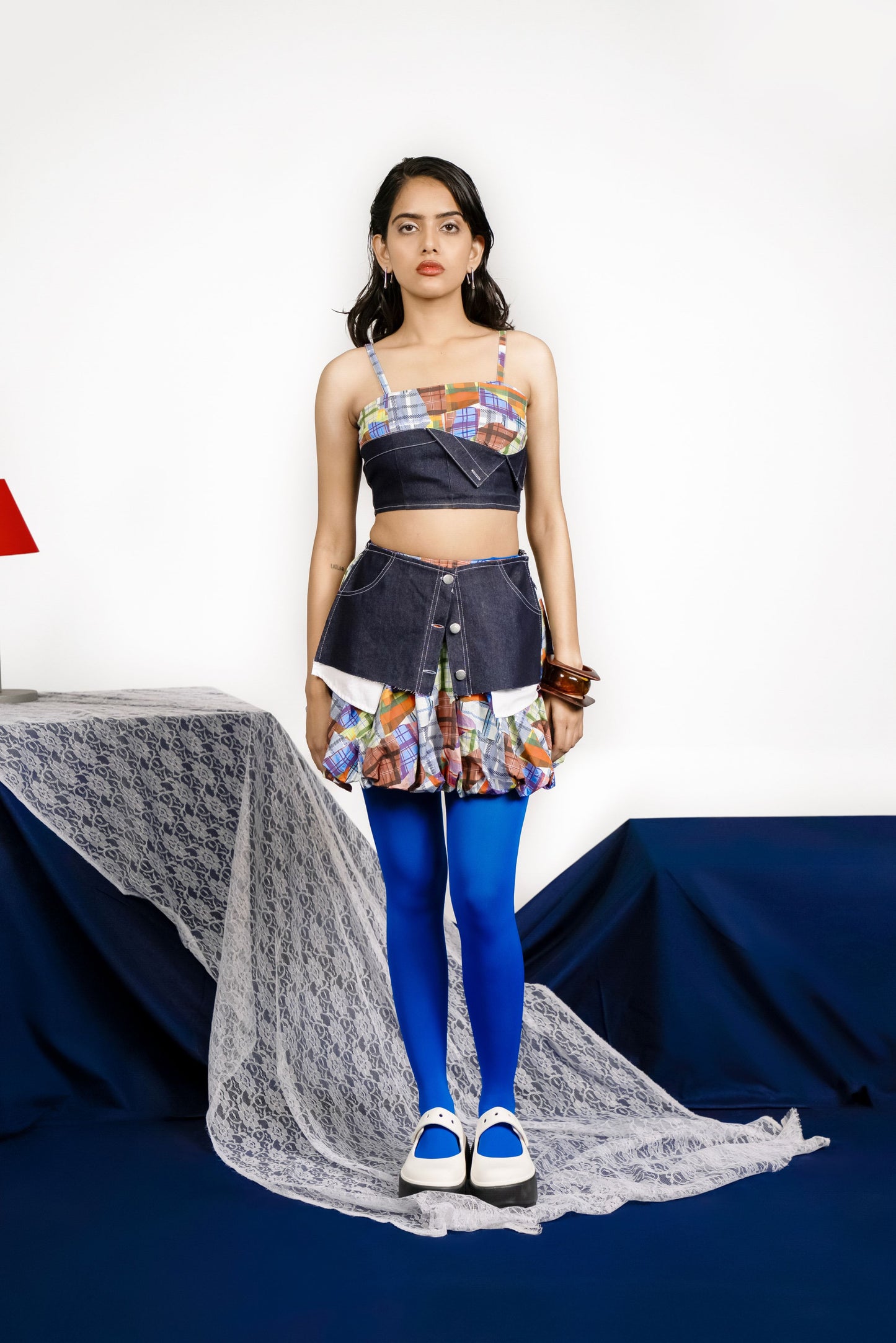 quiet chaos crop top