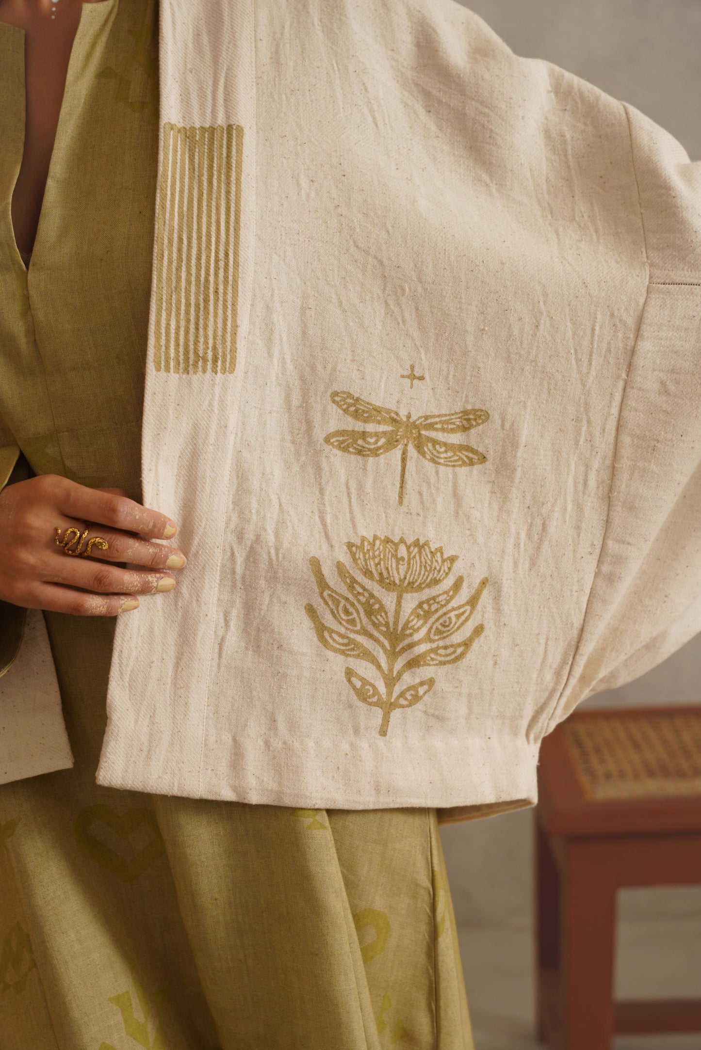 Hope Unisex Robe - Cream White