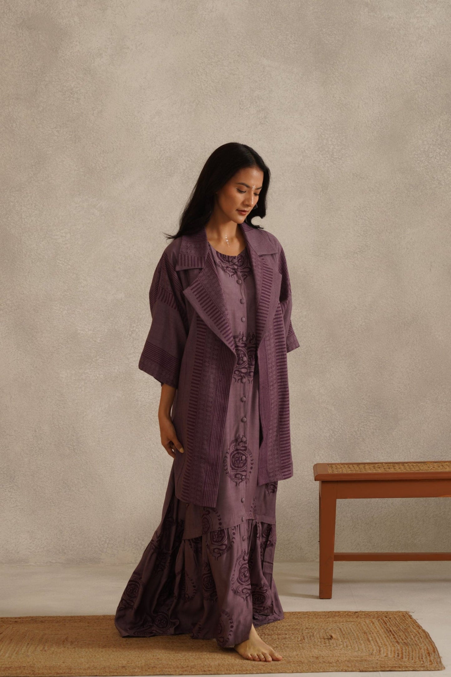 Zen Unisex Jacket - Purple