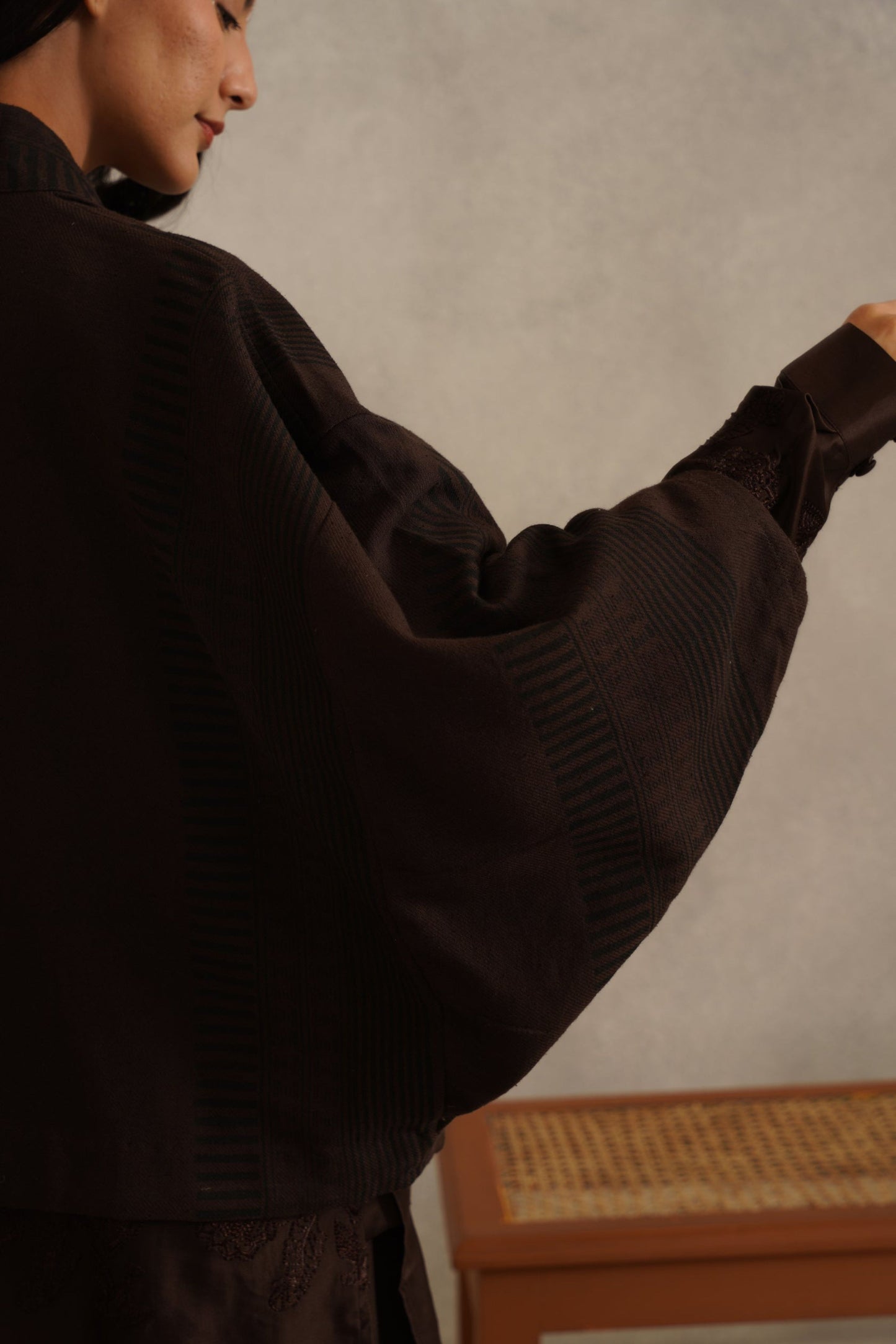 Hope Unisex Robe - Brown