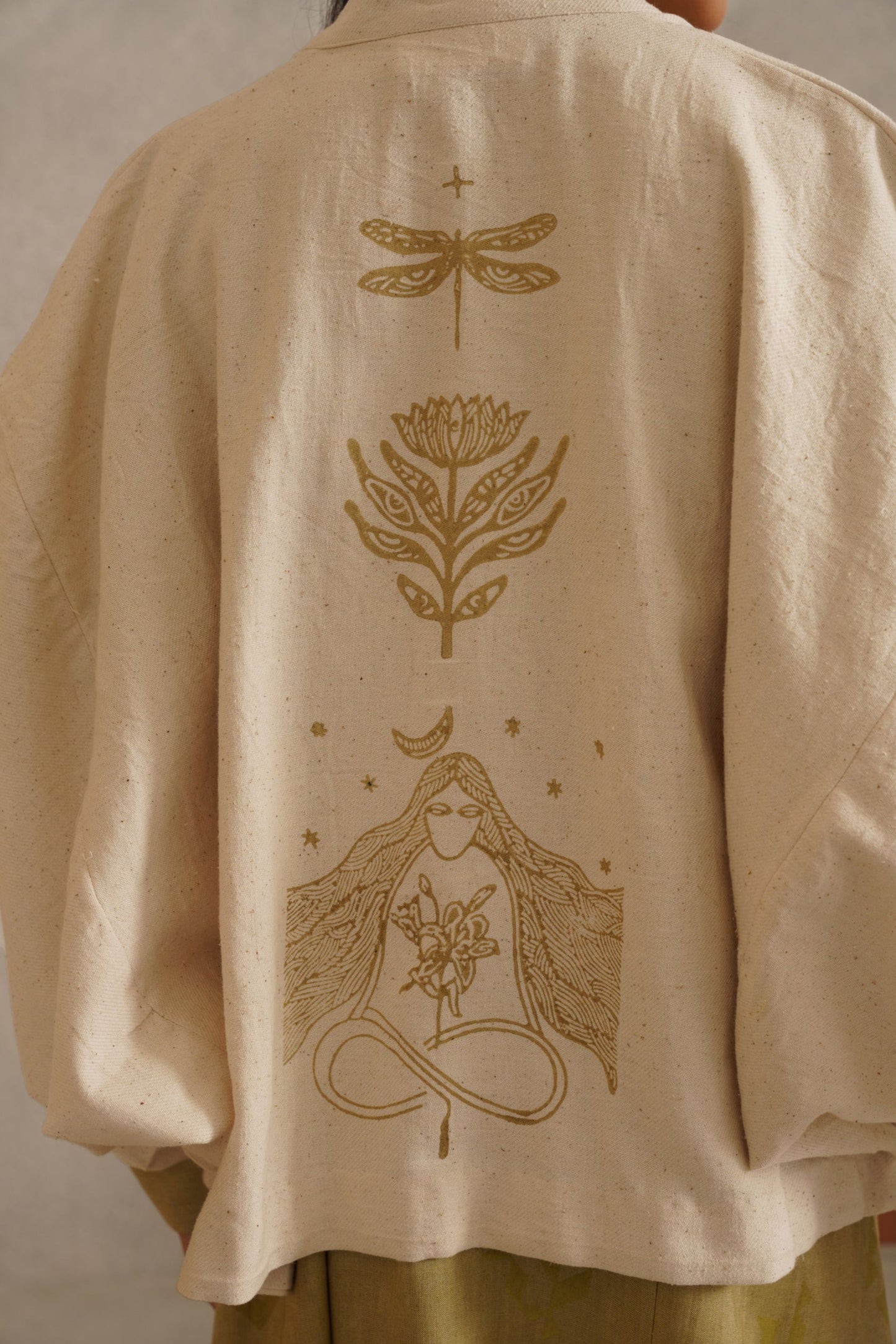 Hope Unisex Robe - Cream White