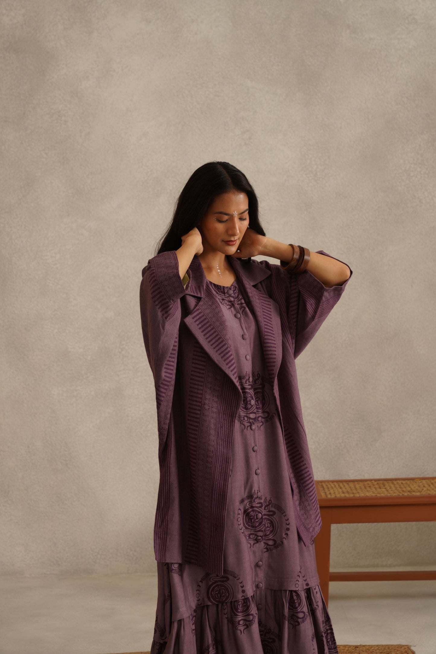 Zen Unisex Jacket - Purple