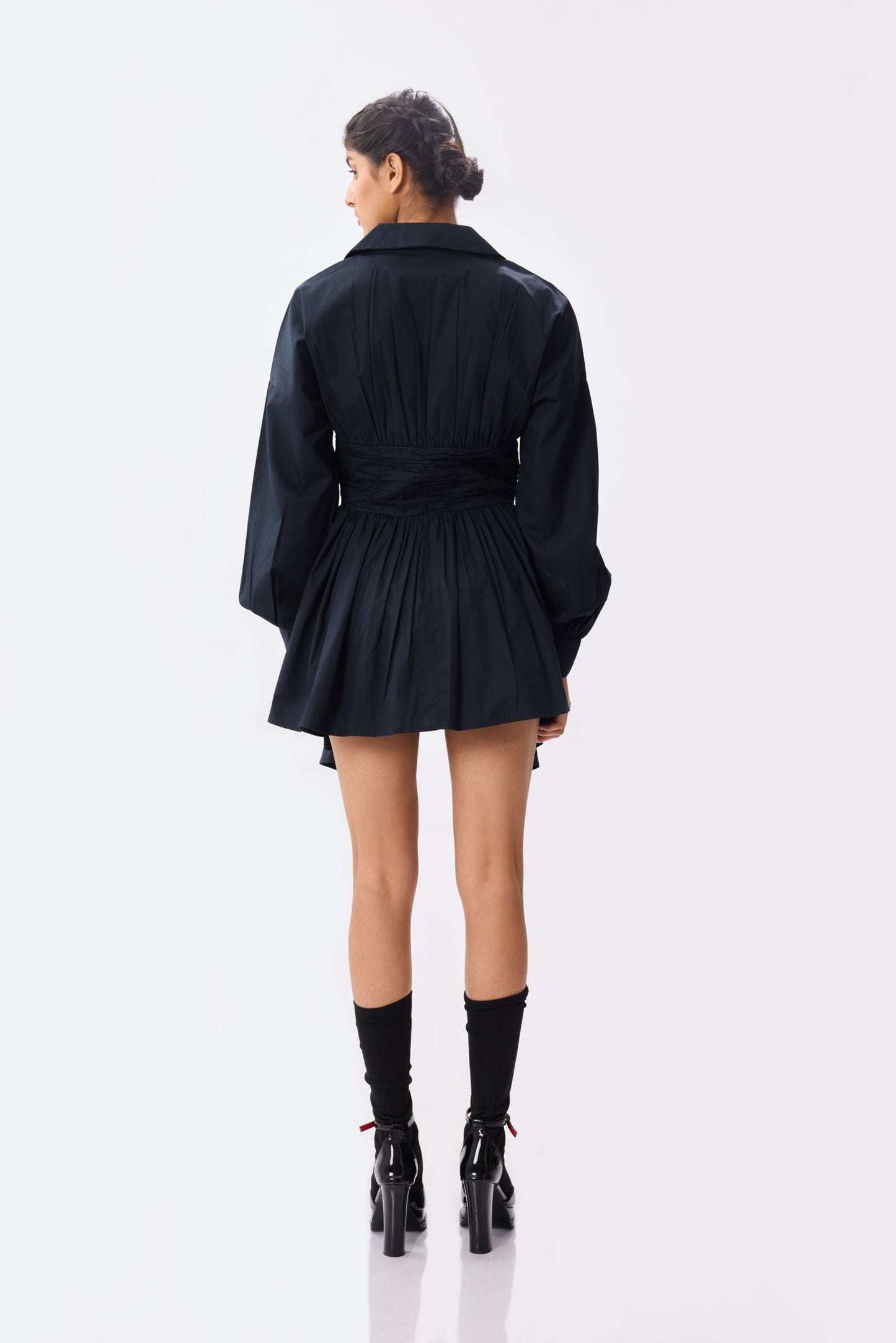 victoria dress- midnight black