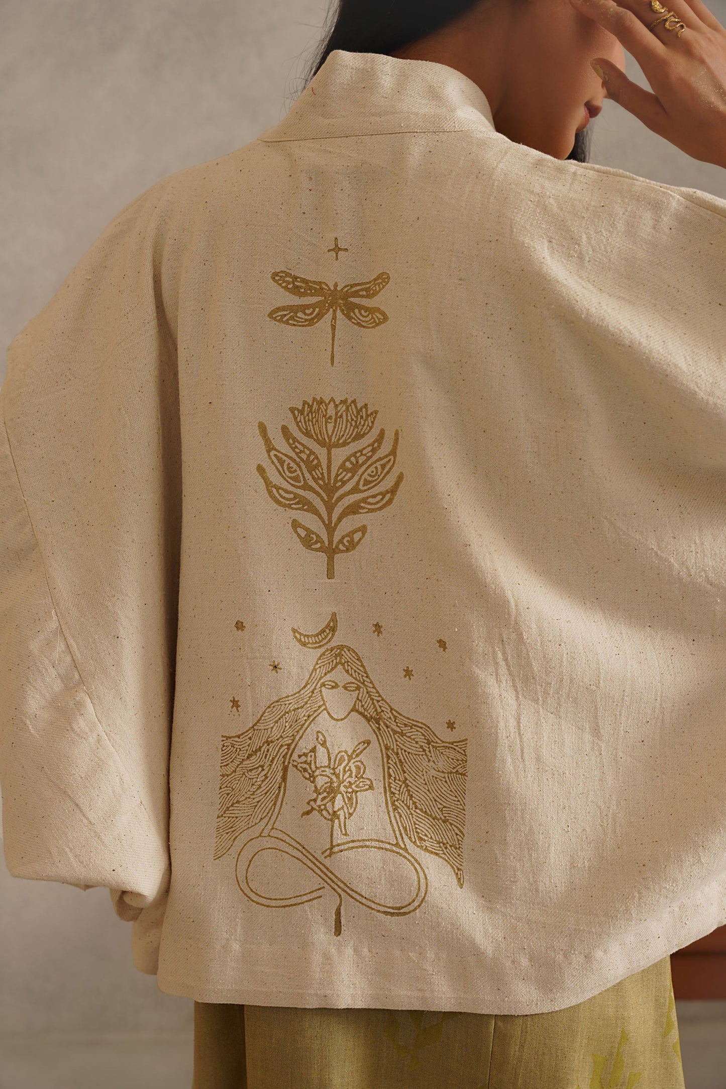 Hope Unisex Robe - Cream White