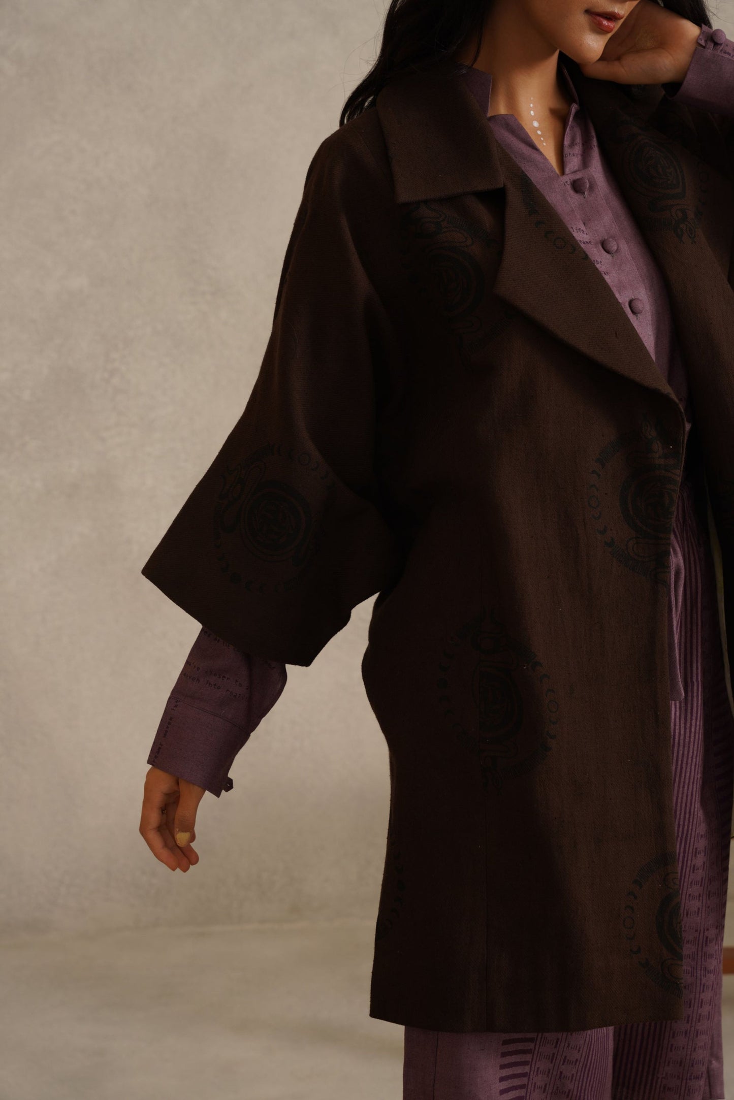 Zen Unisex Jacket - Brown