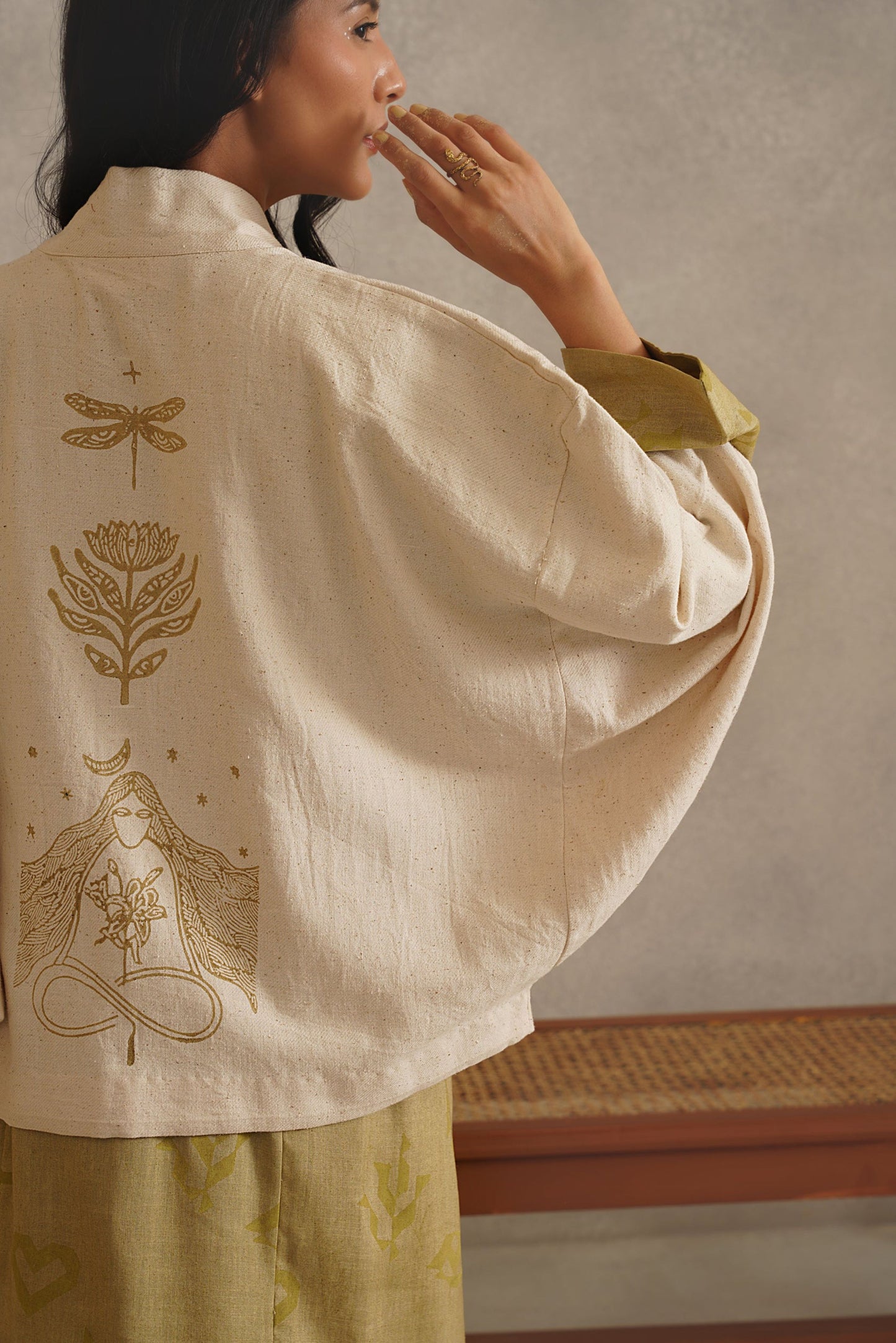 Hope Unisex Robe - Cream White