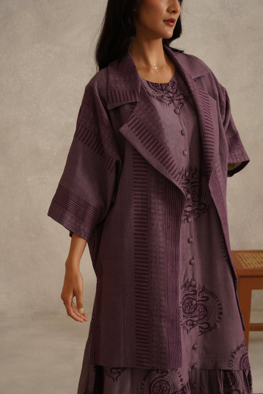 Zen Unisex Jacket - Purple