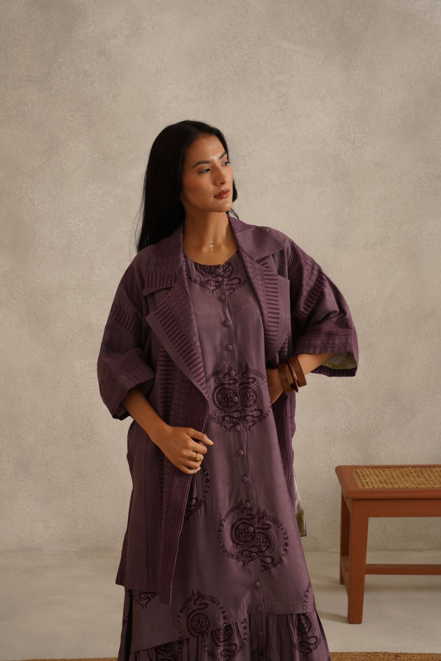 Zen Unisex Jacket - Purple