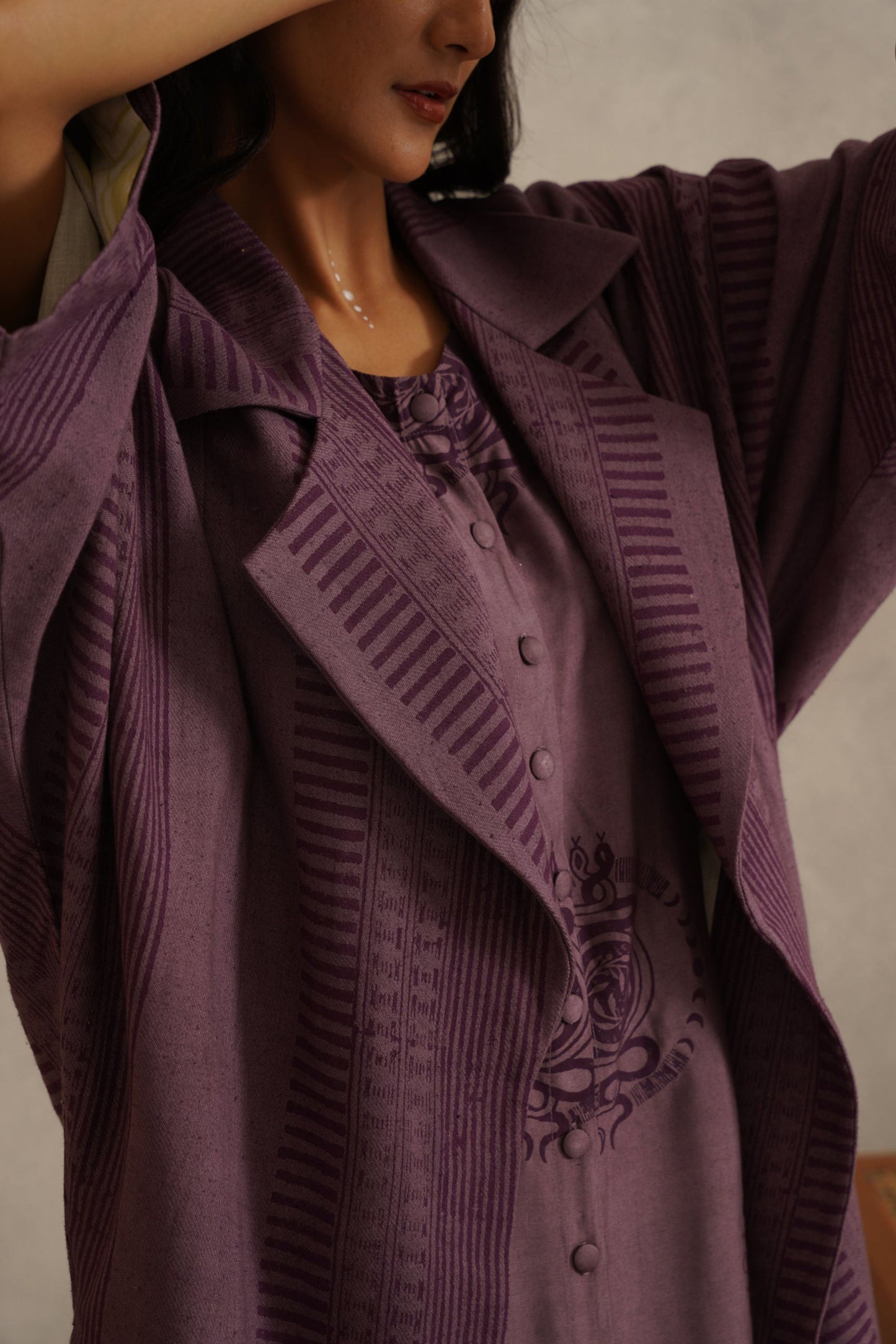 Zen Unisex Jacket - Purple