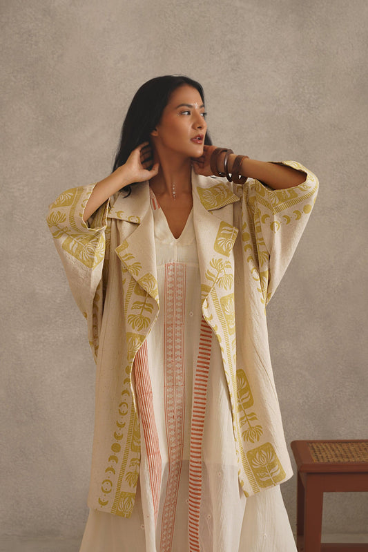 Zen Unisex Jacket - Cream White