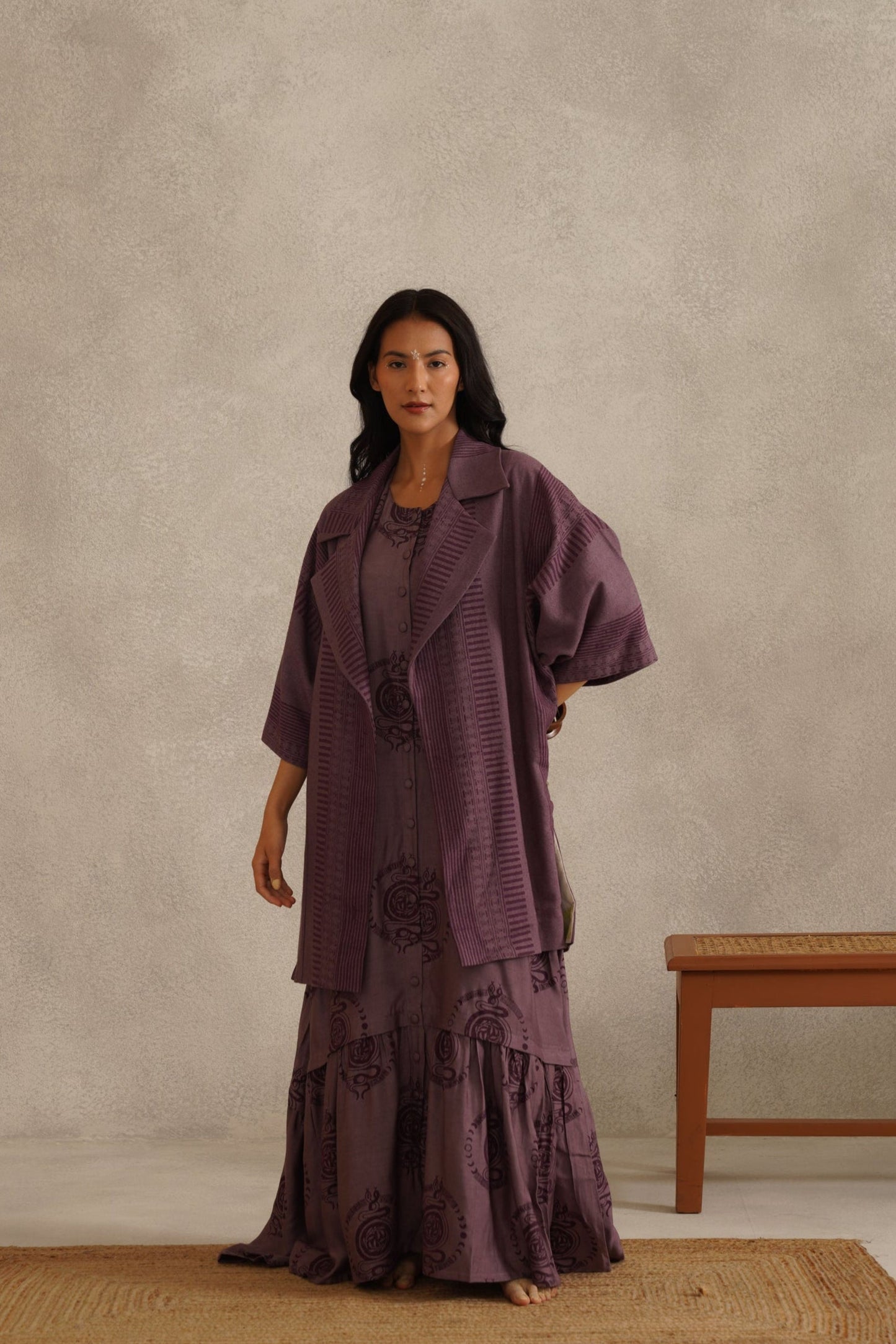 Zen Unisex Jacket - Purple