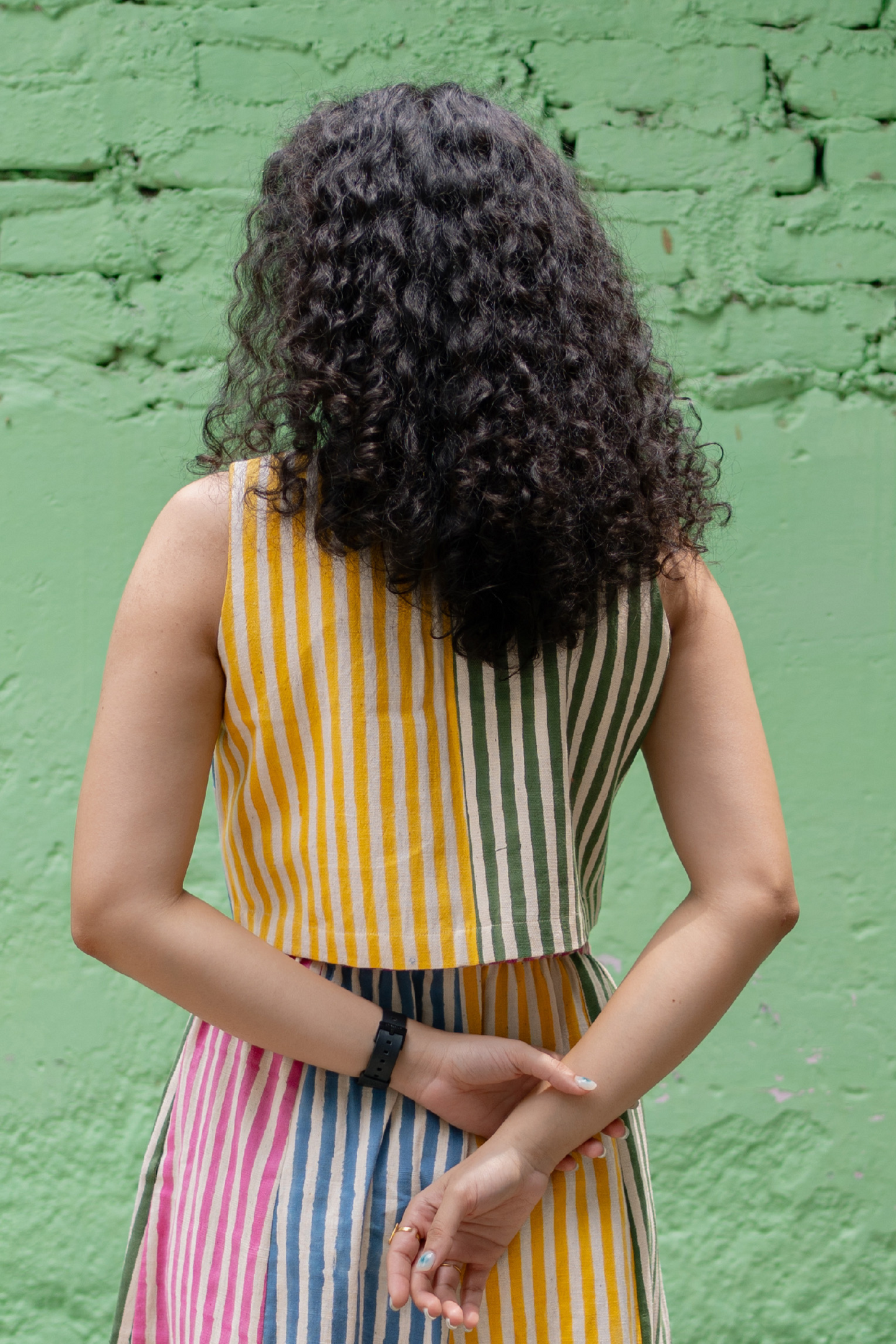 Mei Top - Multi Stripes