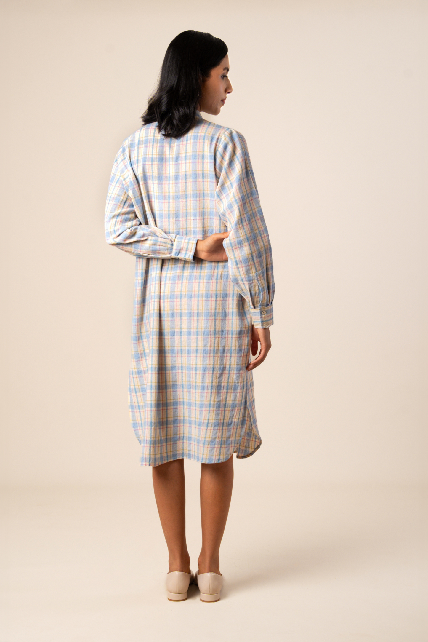 Mariko Dress - Multi Plaid