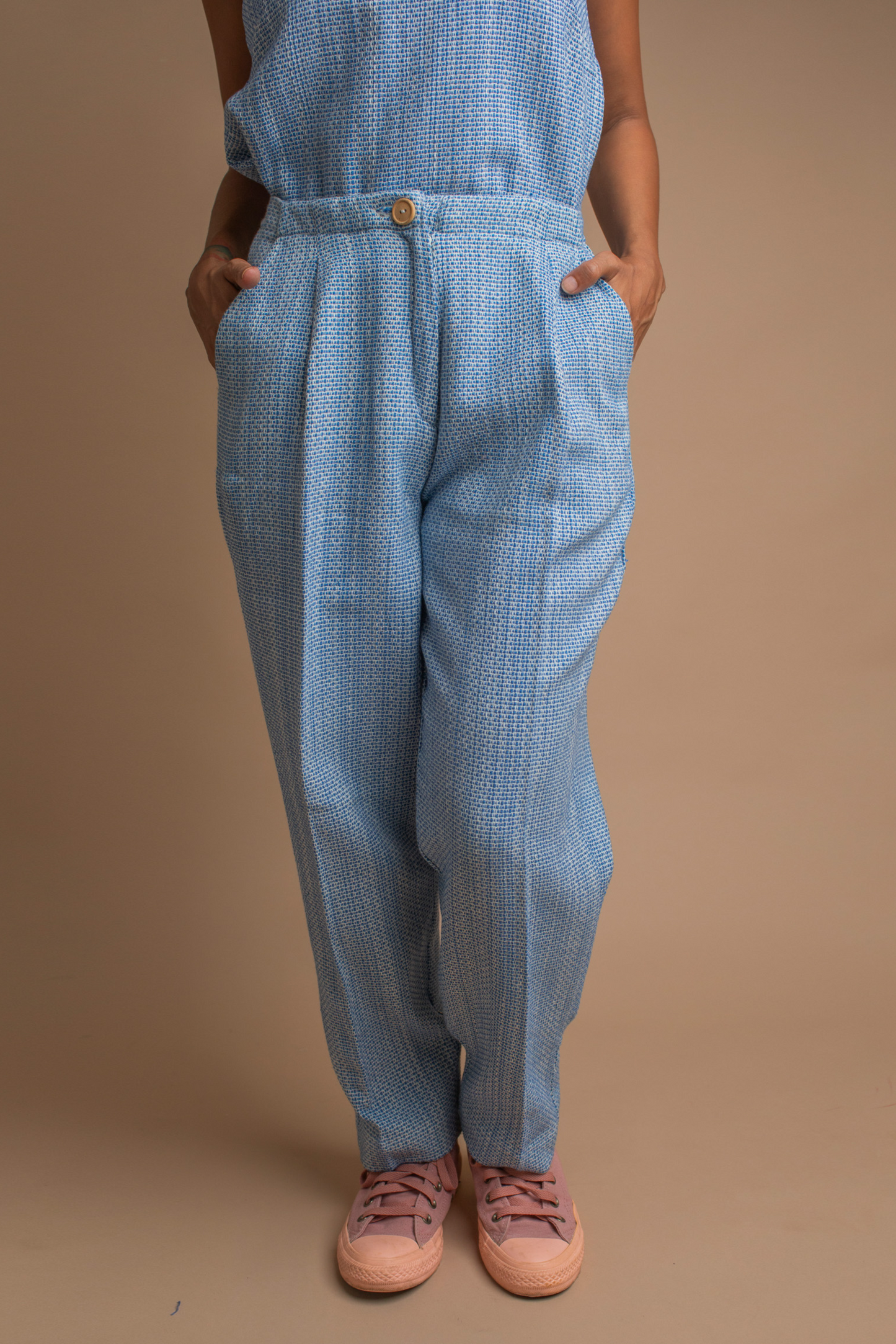 Haru Pants - Woven Texture