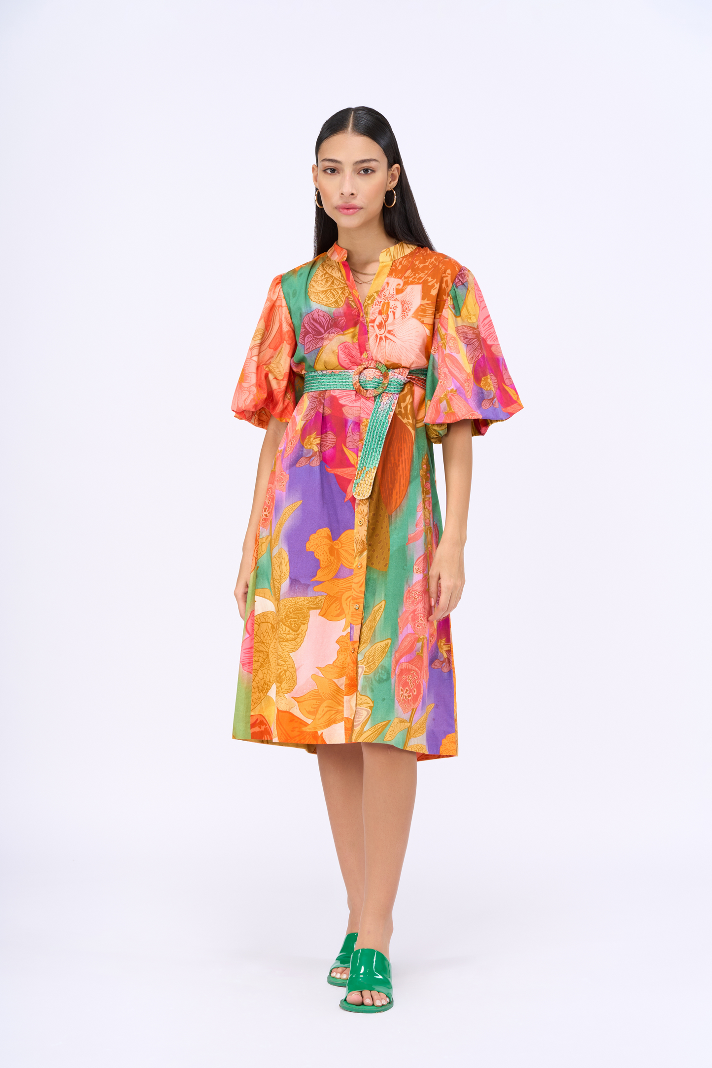 Escape Shirt Dress