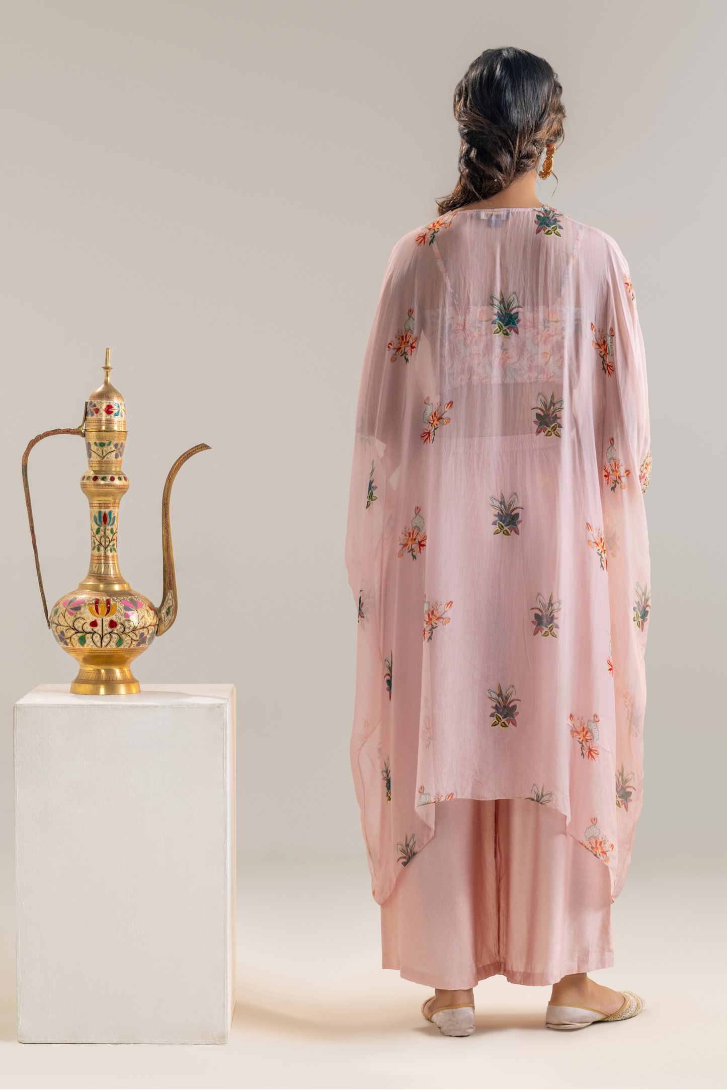 Arani Embroidered Kaftan Set