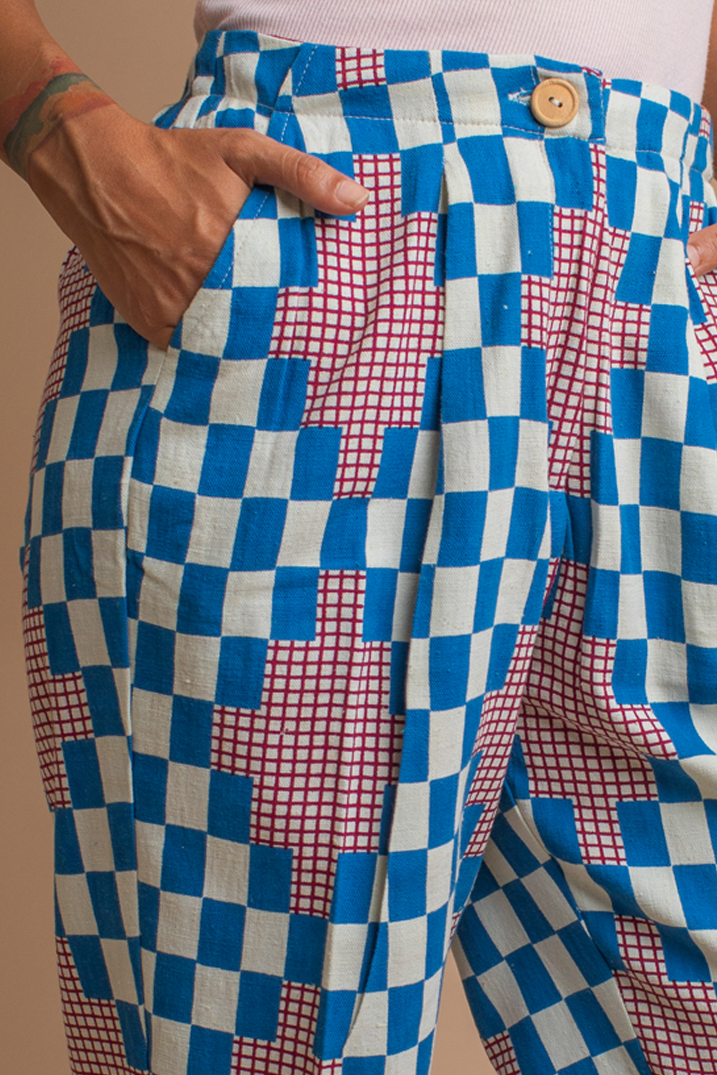 Haru Pants - Check on Check