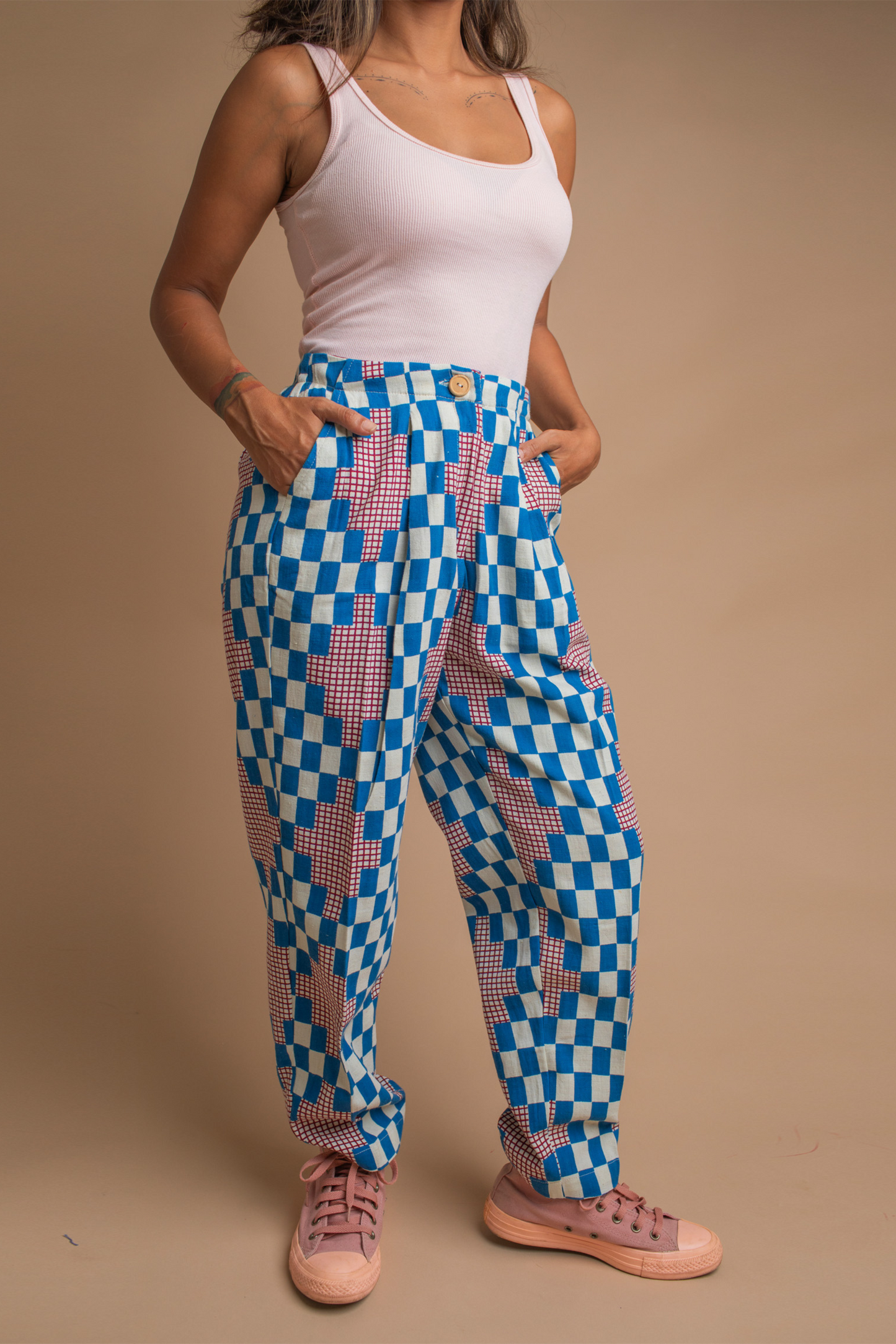 Haru Pants - Check on Check