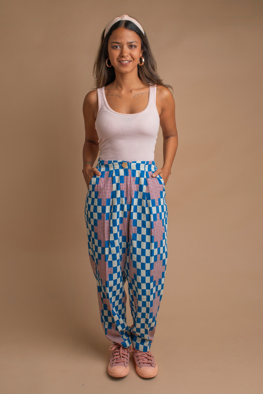 Haru Pants - Check on Check