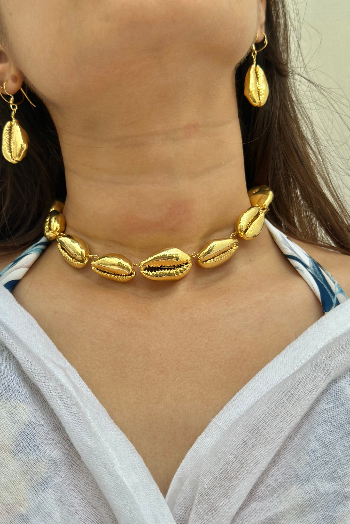 Alana Cowrie Necklace