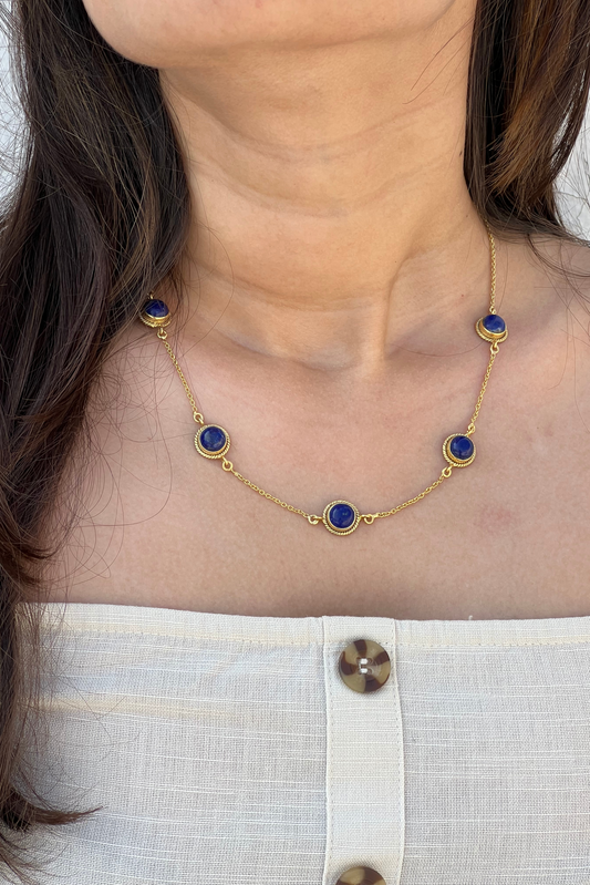 Blue Lapis Necklace