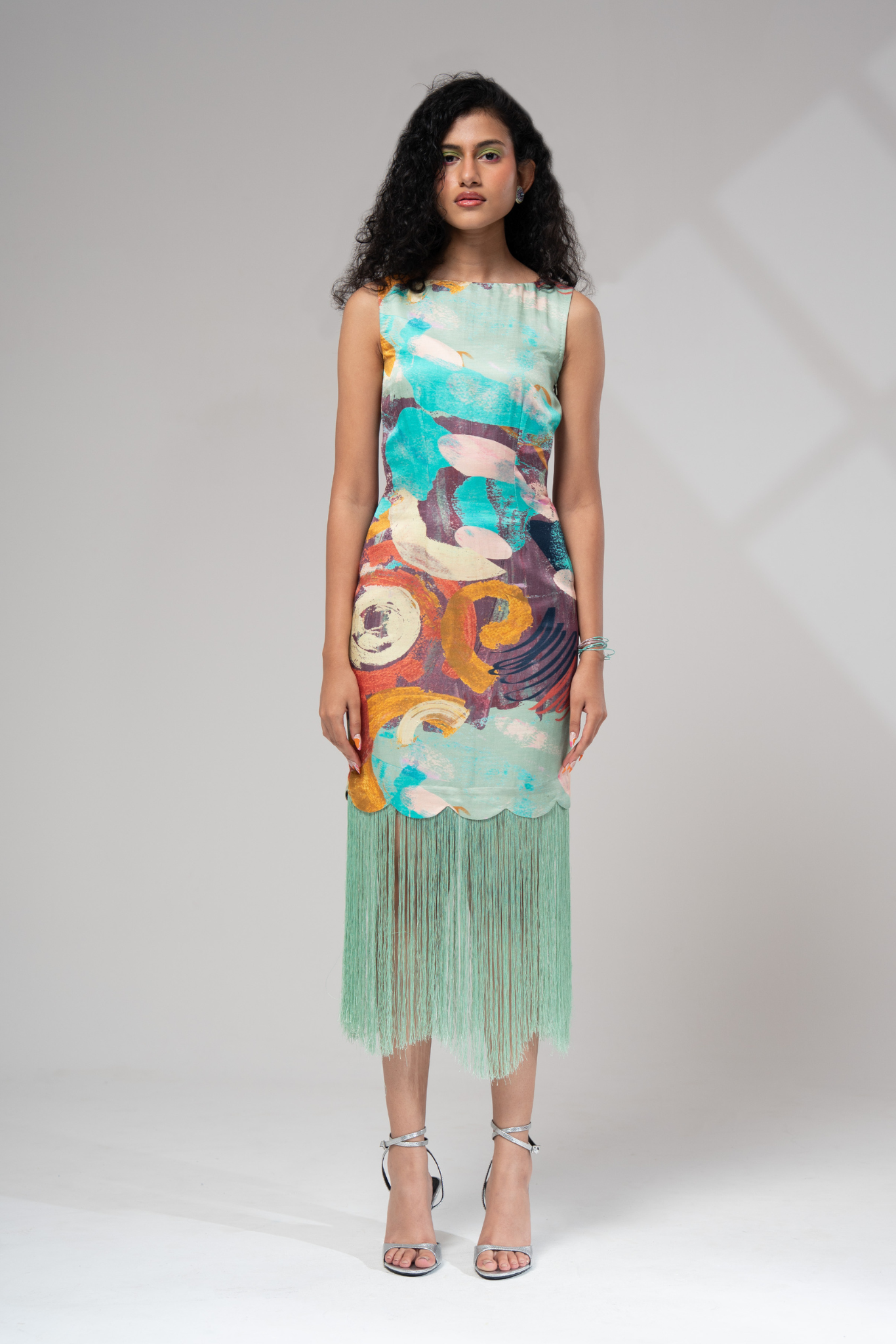 Riva Fringe Dress