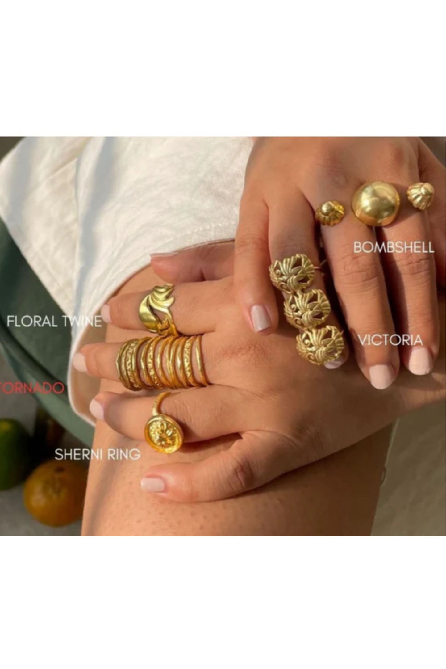 Tornado Stackable Rings