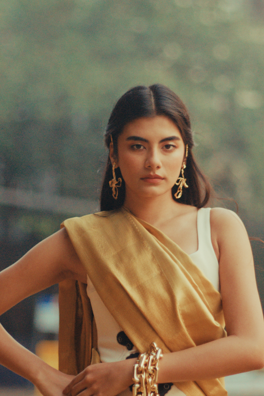 Silk Tissue Kanjeevaram saree