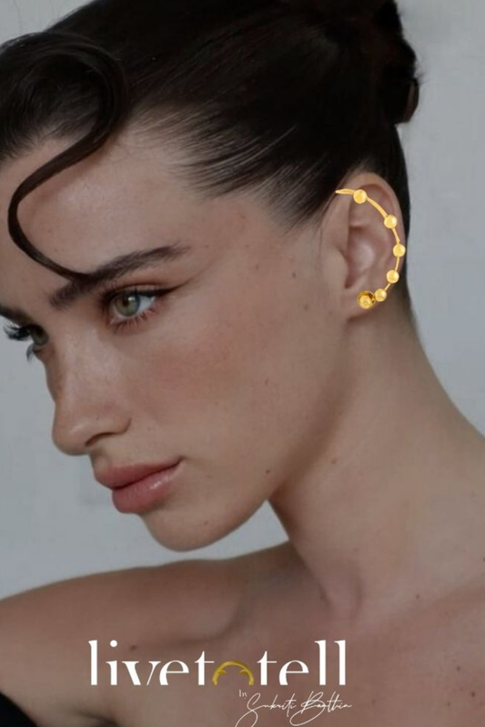 Scattered Pebble Earcuff