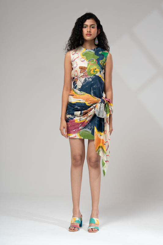 Milo Tie Up Dress