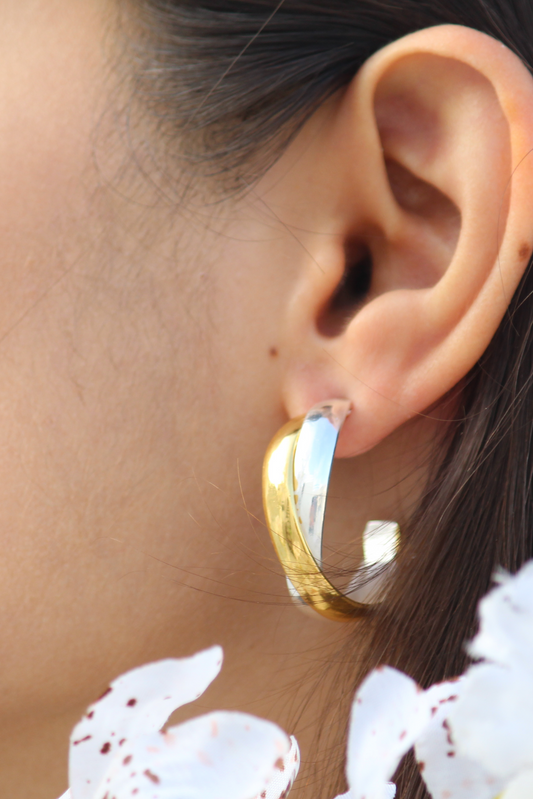 Dual Tone Hoops