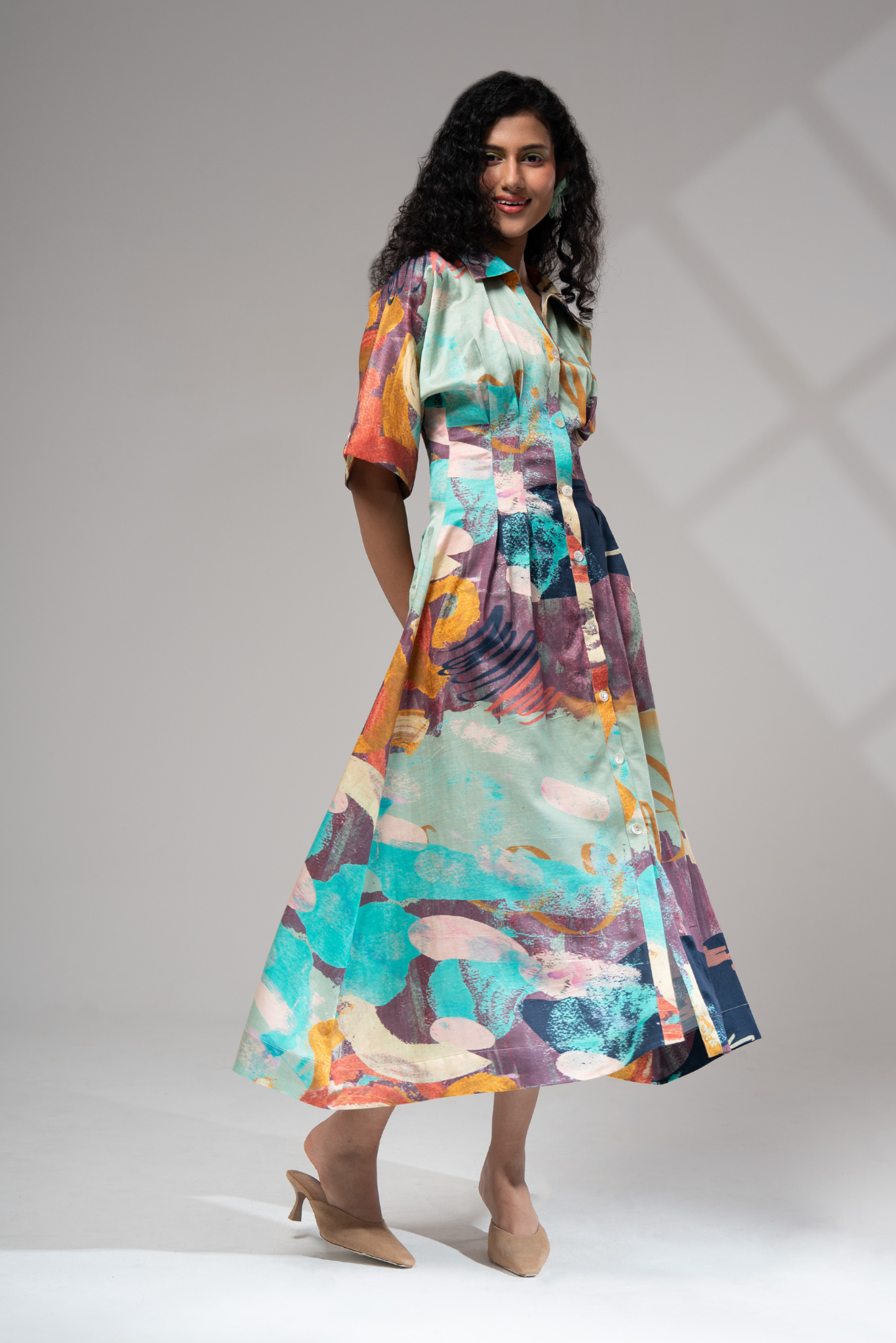 Riva Kimono Dress