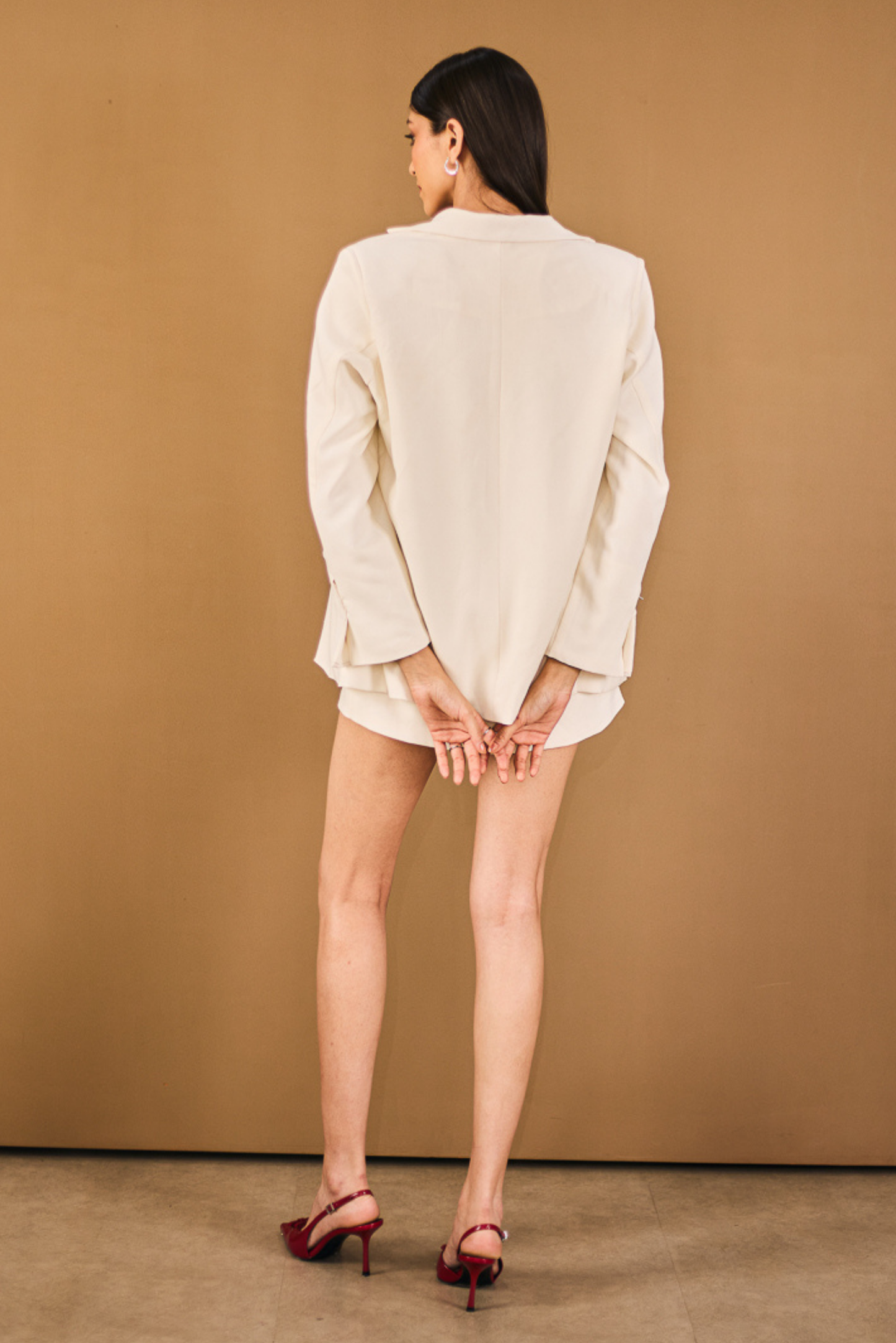 White Tailored Blazer