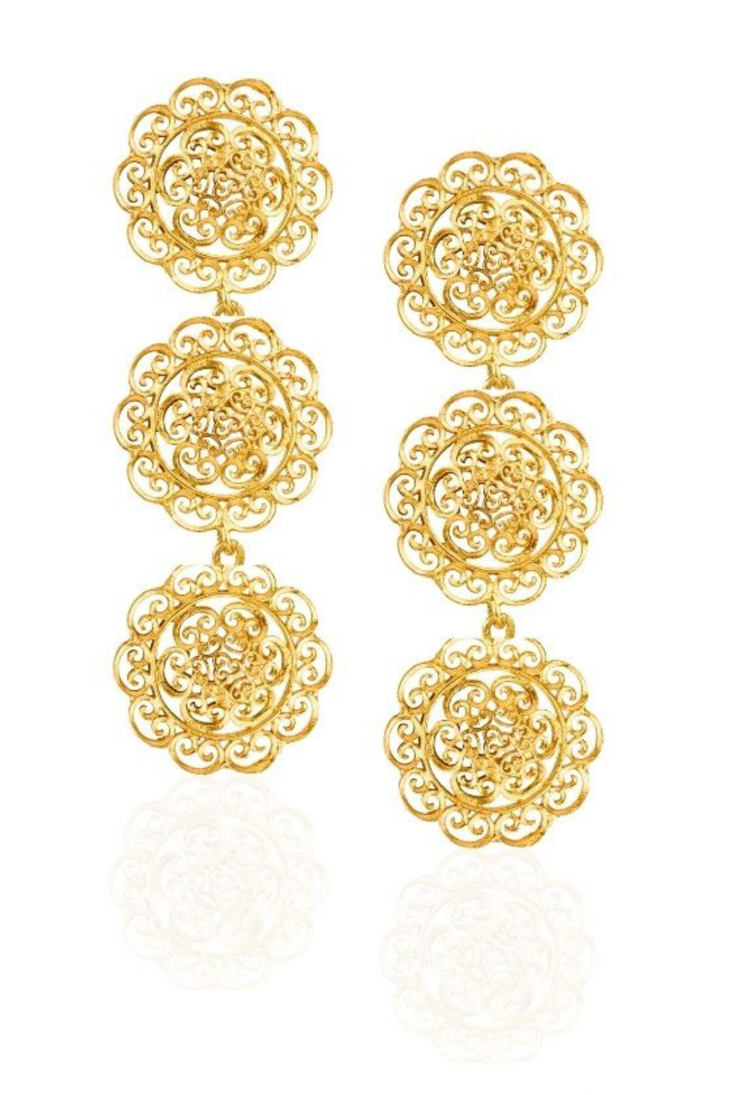 Victorian Filigree Danglers