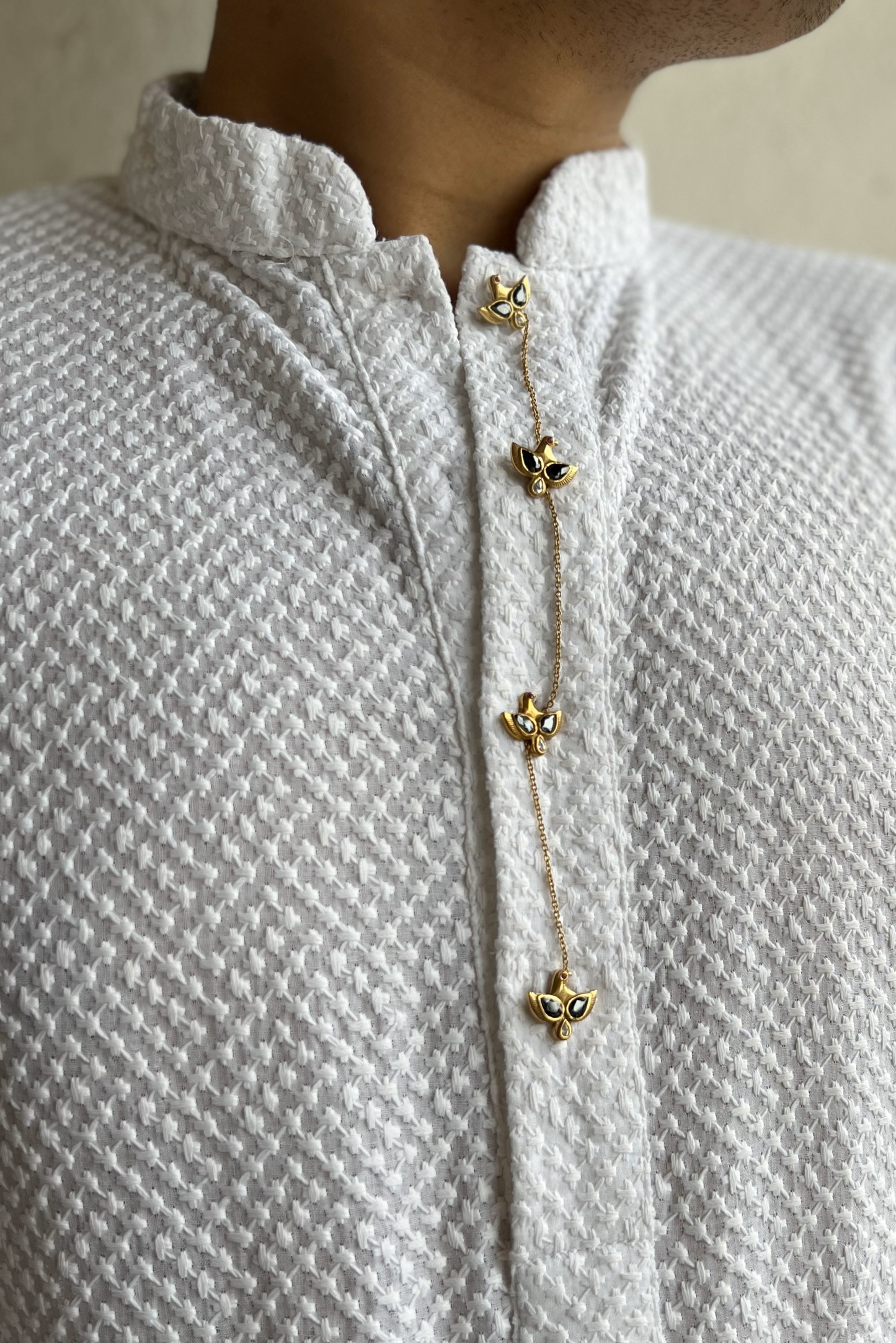Garuda Kurta Buttons