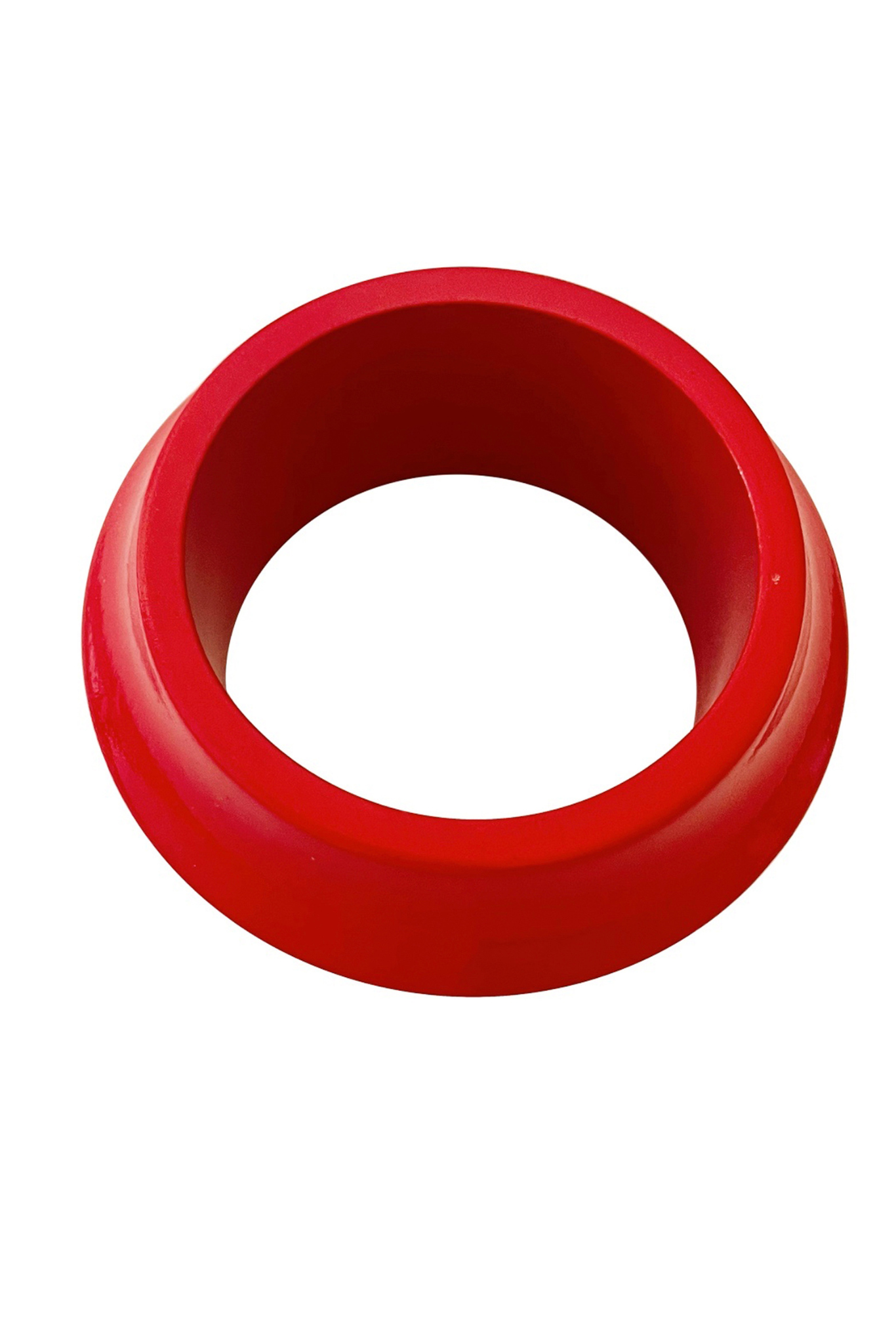 Red Broad Bangle