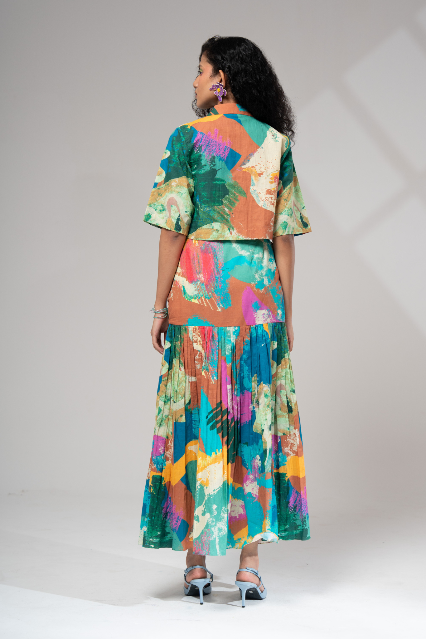 Bay Pleated Skirt Set