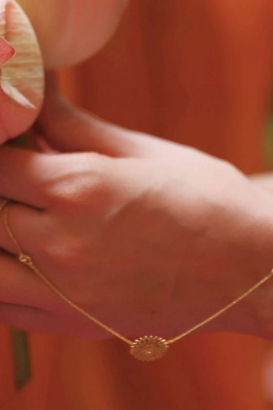 Sunflower Hand Chain