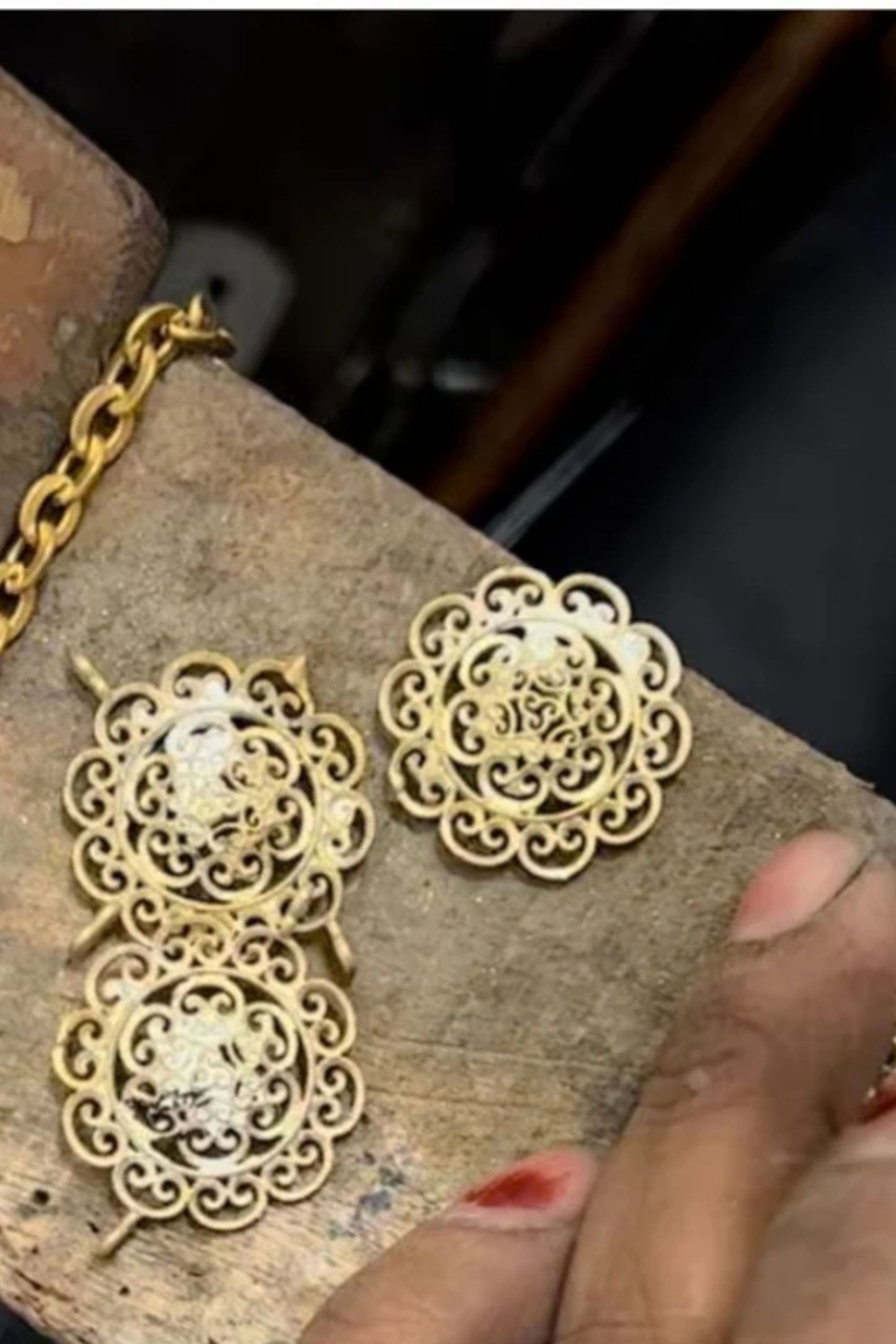 Pearl Victorian Filigree Bracelet