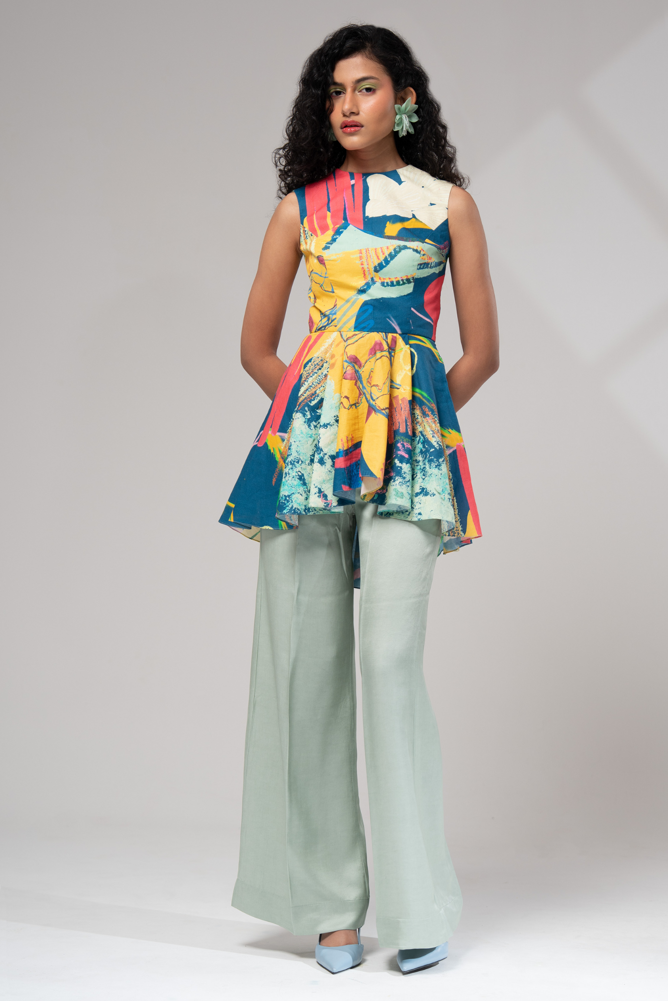 Ciel Peplum Top