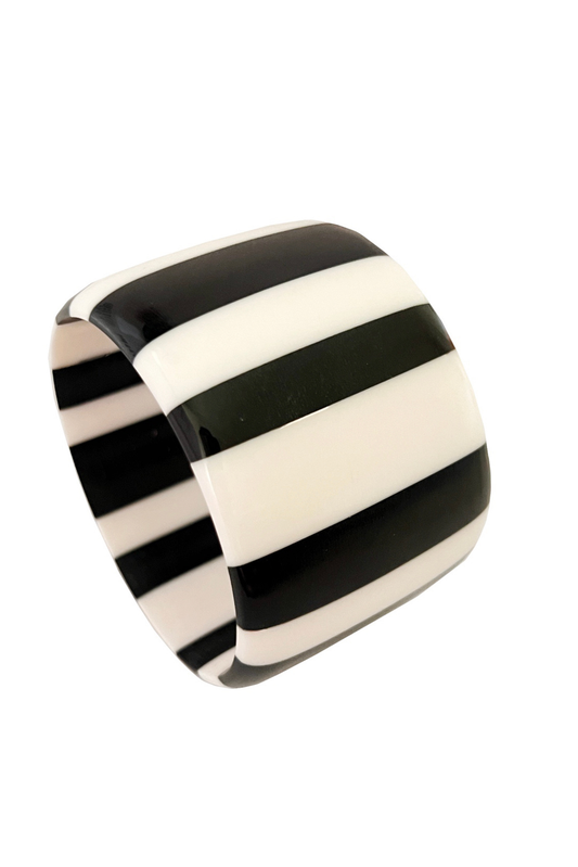 Ivory Stripe Bangles