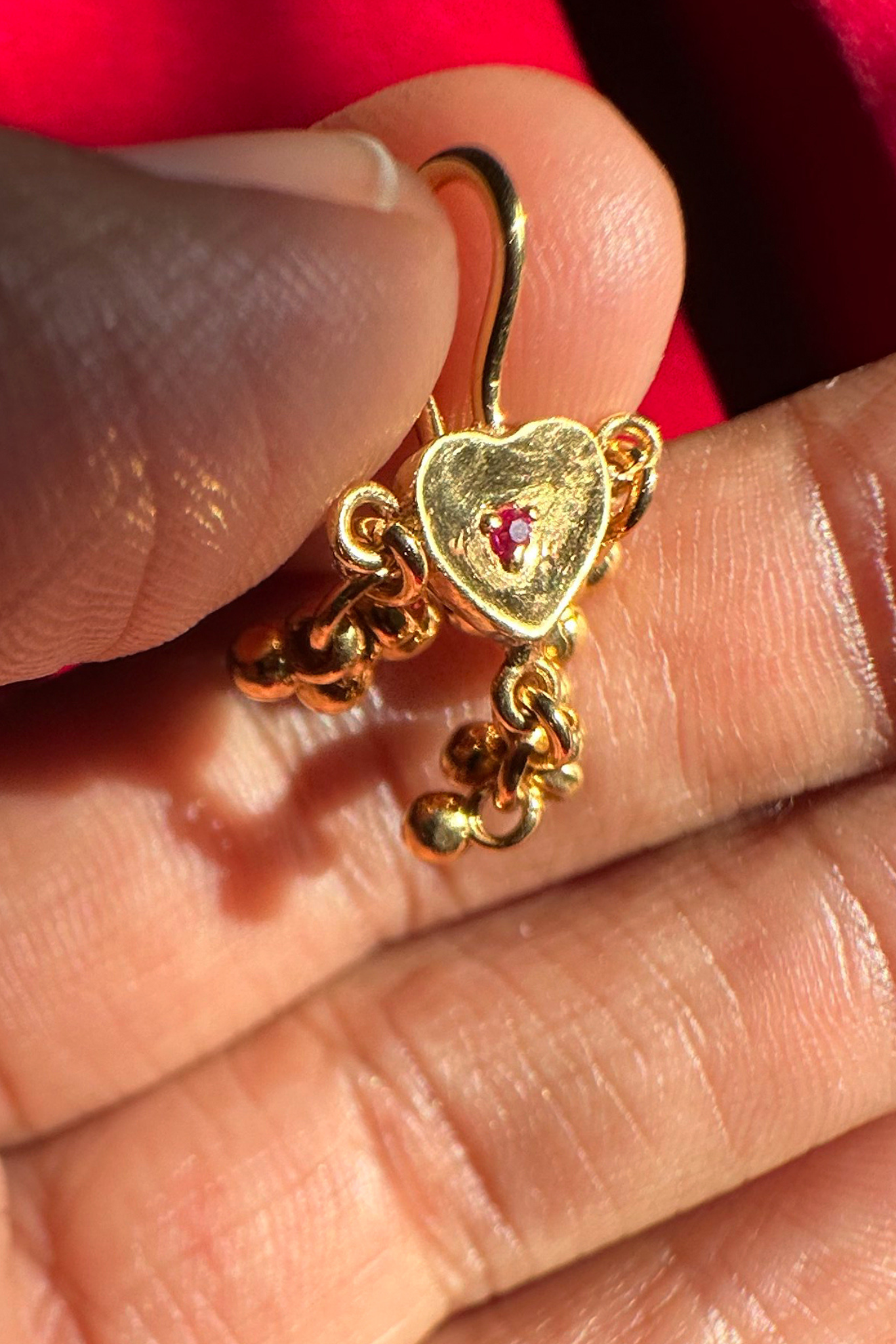 Noor Baali Earrings-Gold