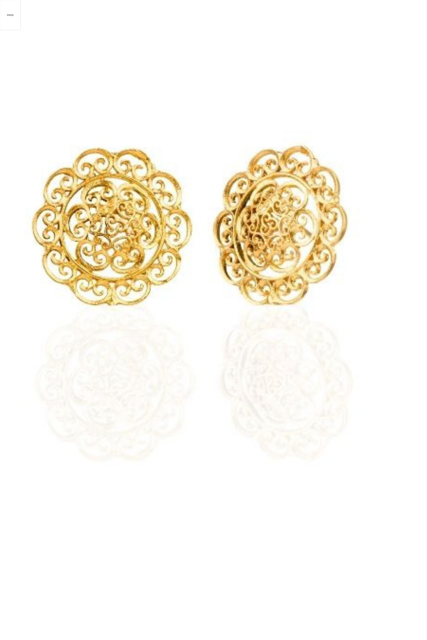 Victorian Filigree Studs