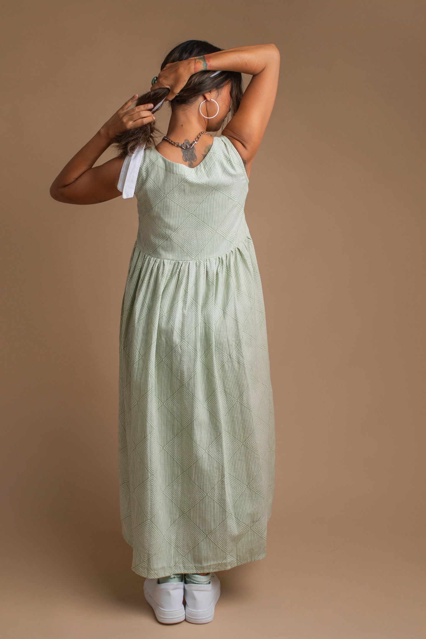 Suki Dress - Green Radiate