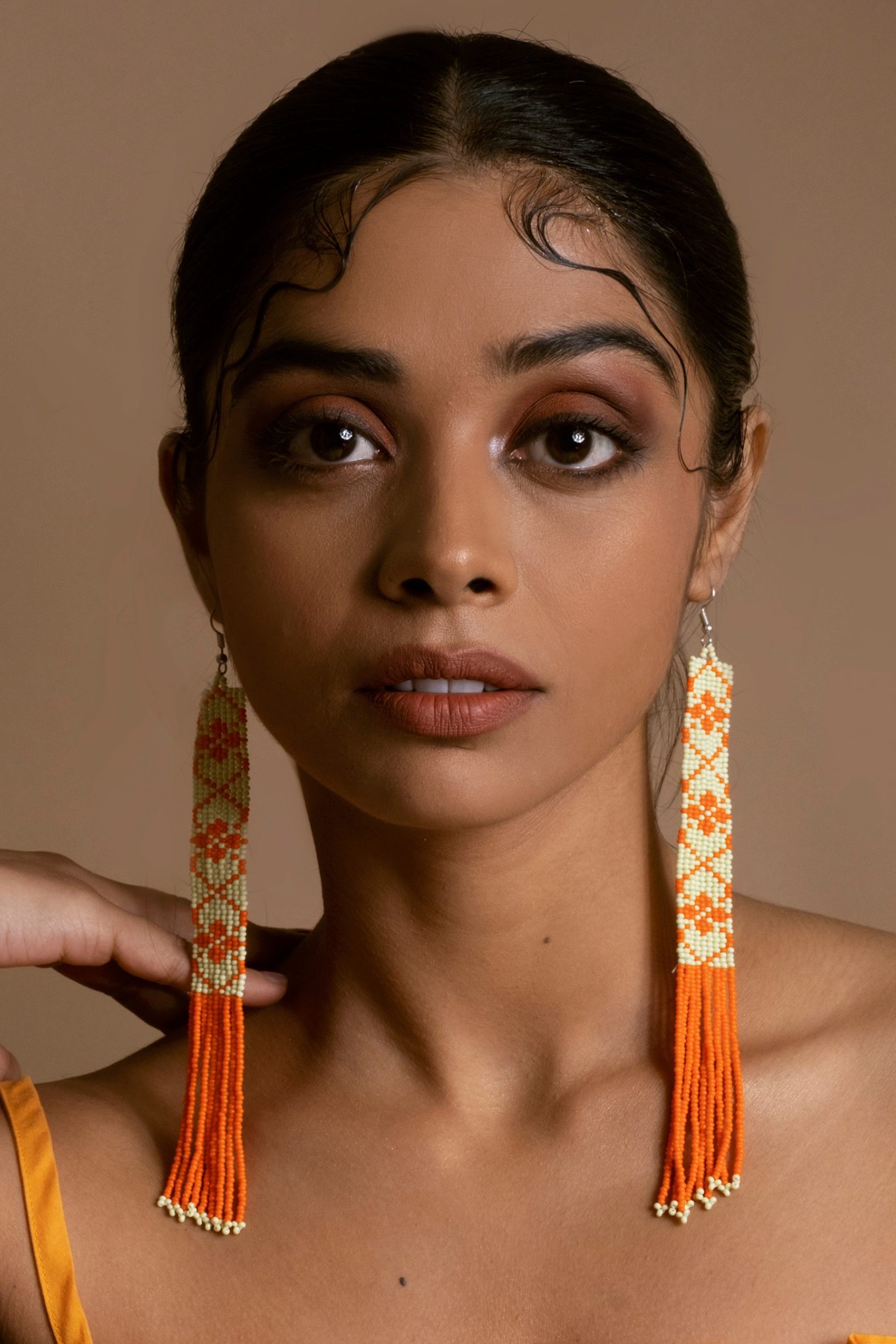 Gulmohar Earrings