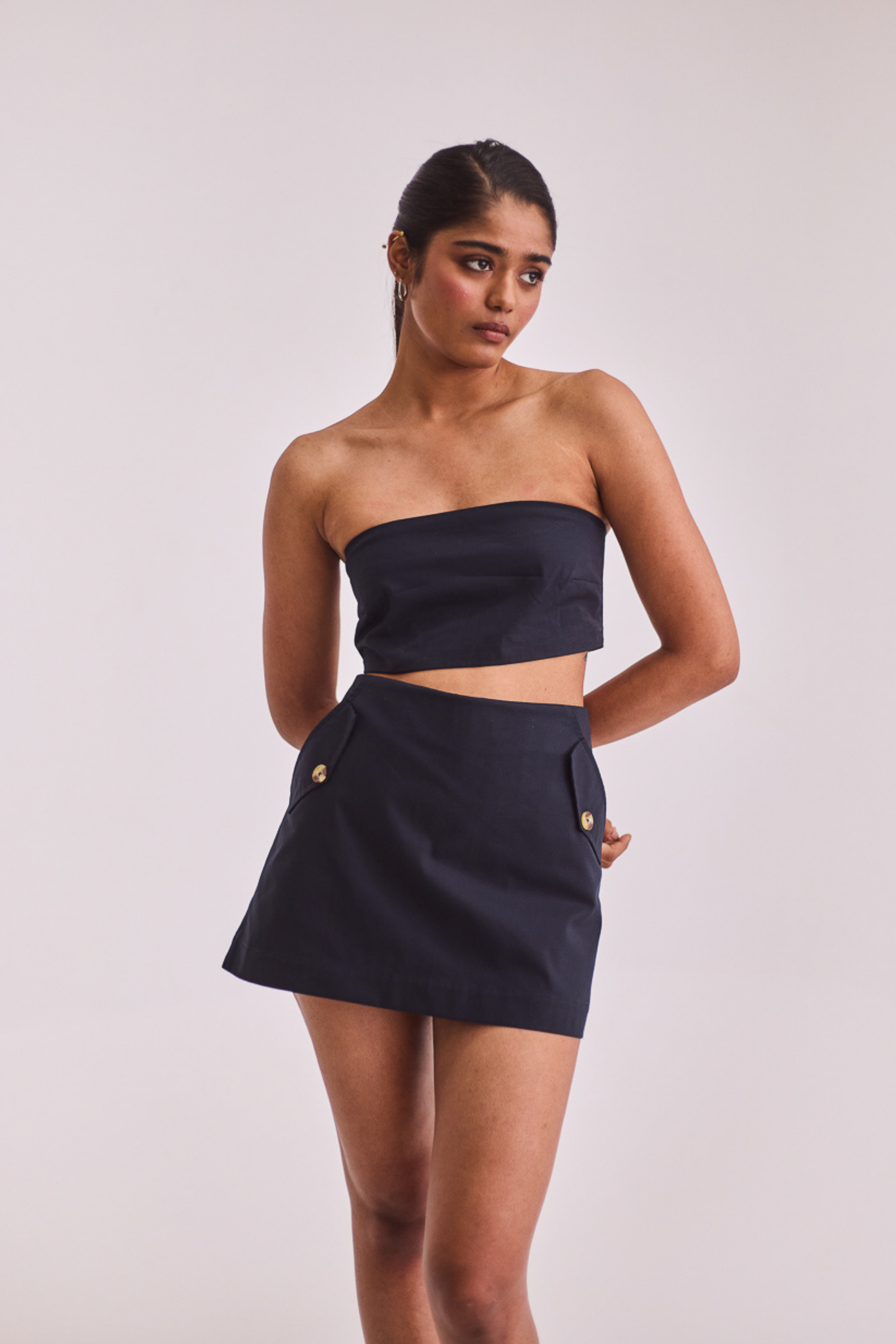 Navy Blue Skort with Pockets