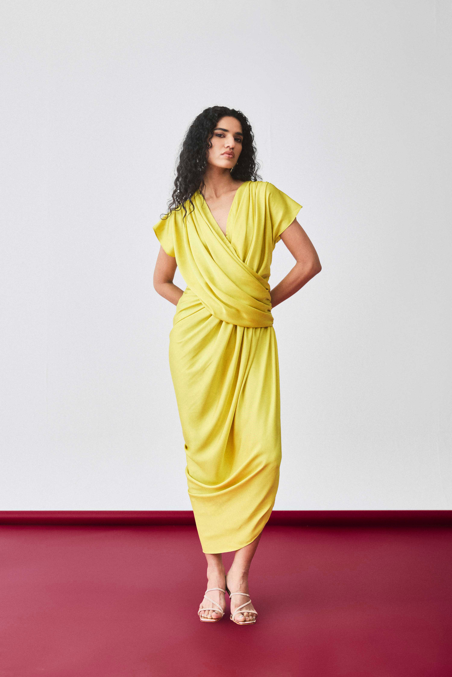 Echo Sway Draped Dress