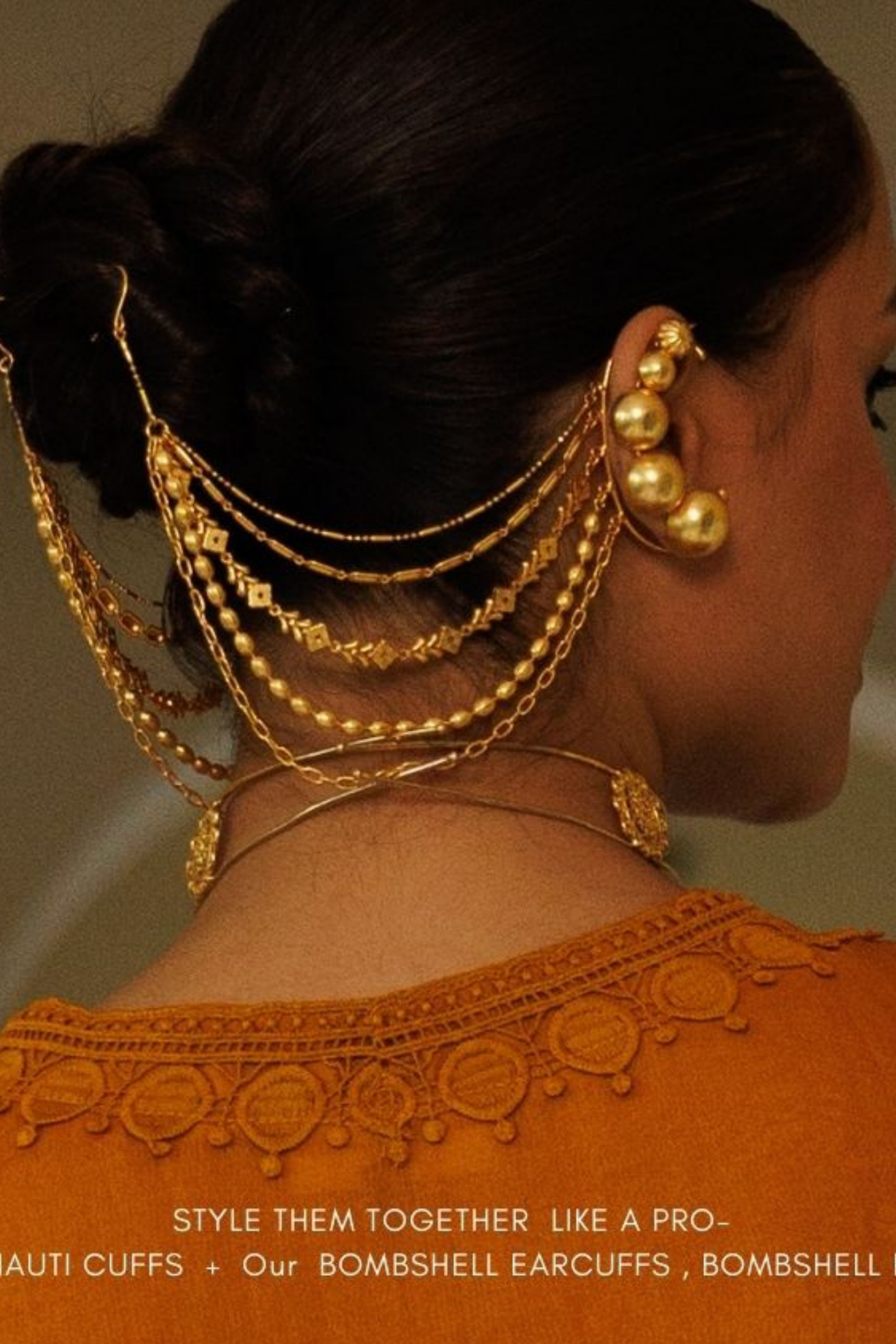 Apsara Kanauti Ear Cuffs
